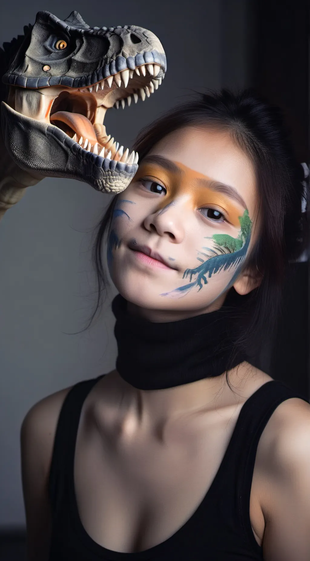 ai character: Felicia and Layson background