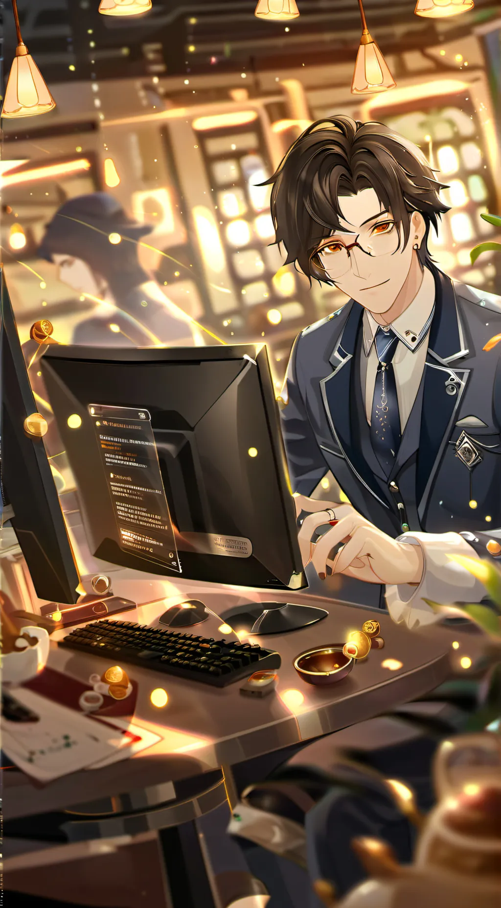 ai character: Mattheo background