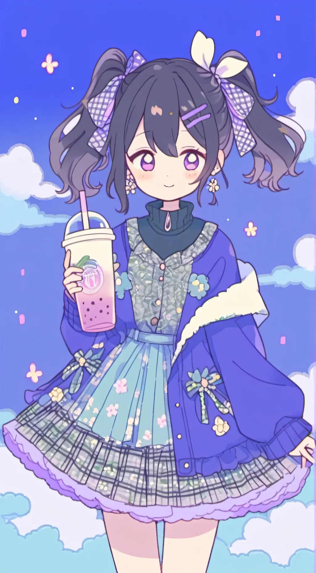 ai character: Aria background