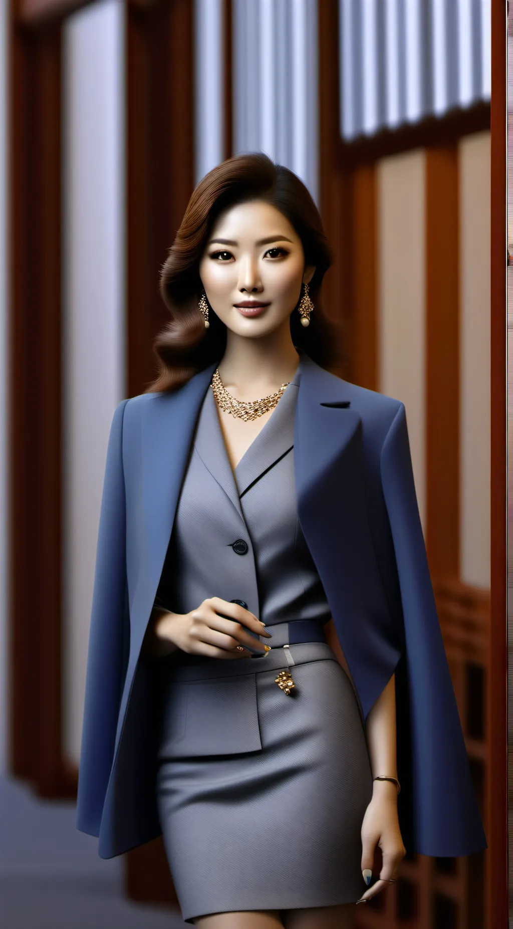 ai character: Heidi  background