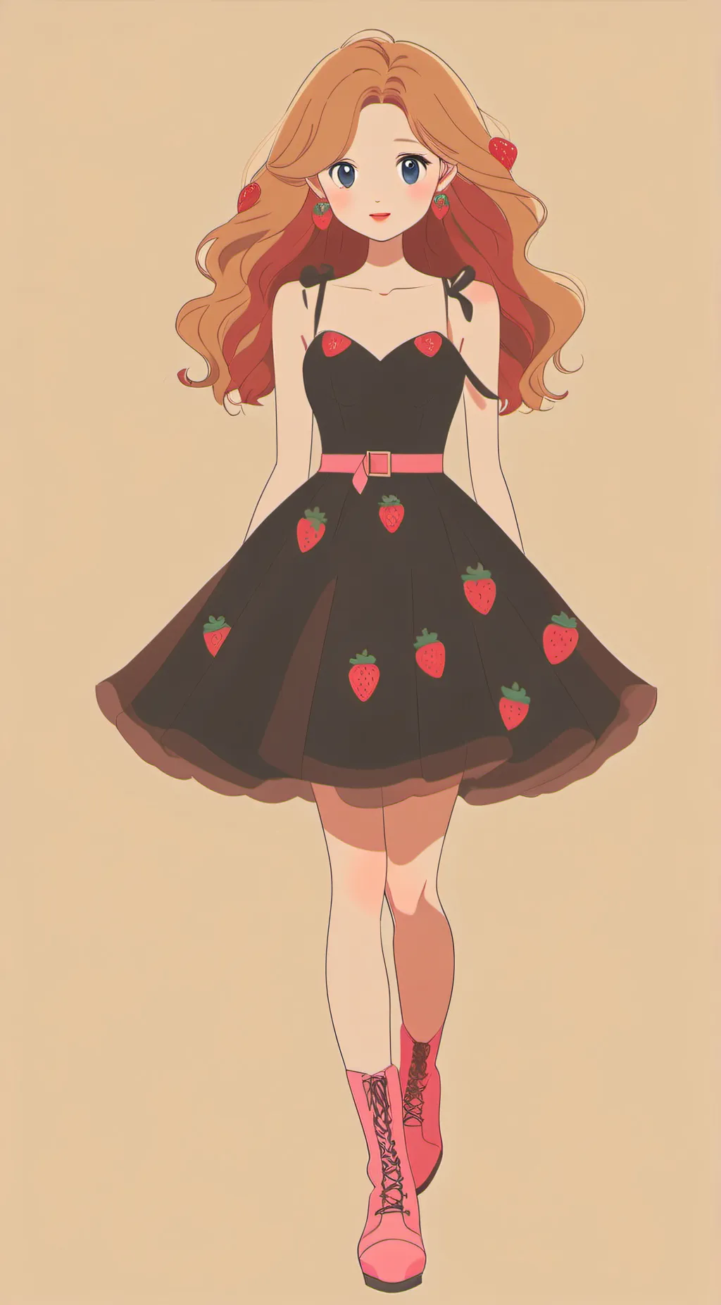 ai character: Kaly background