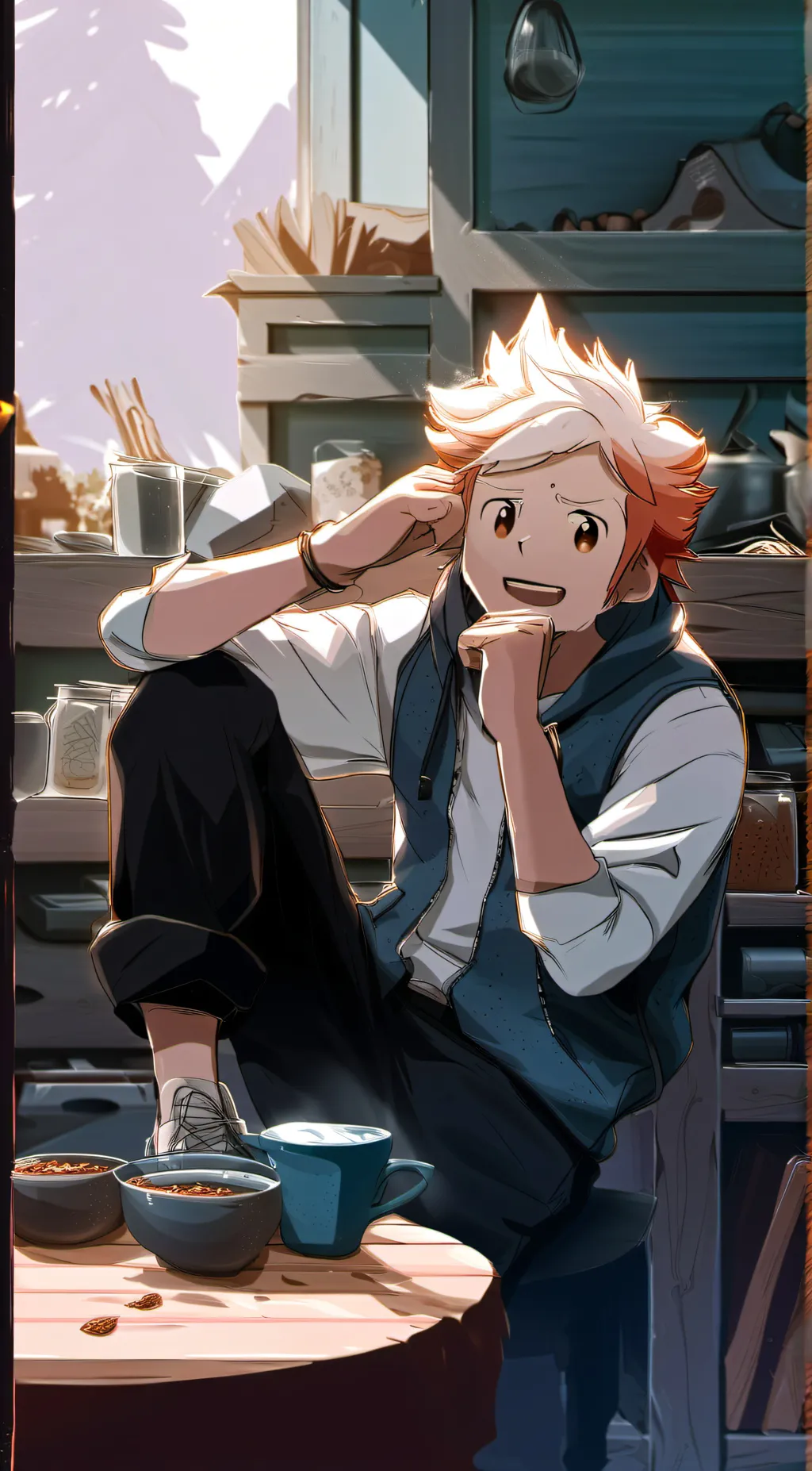 ai character: max  background