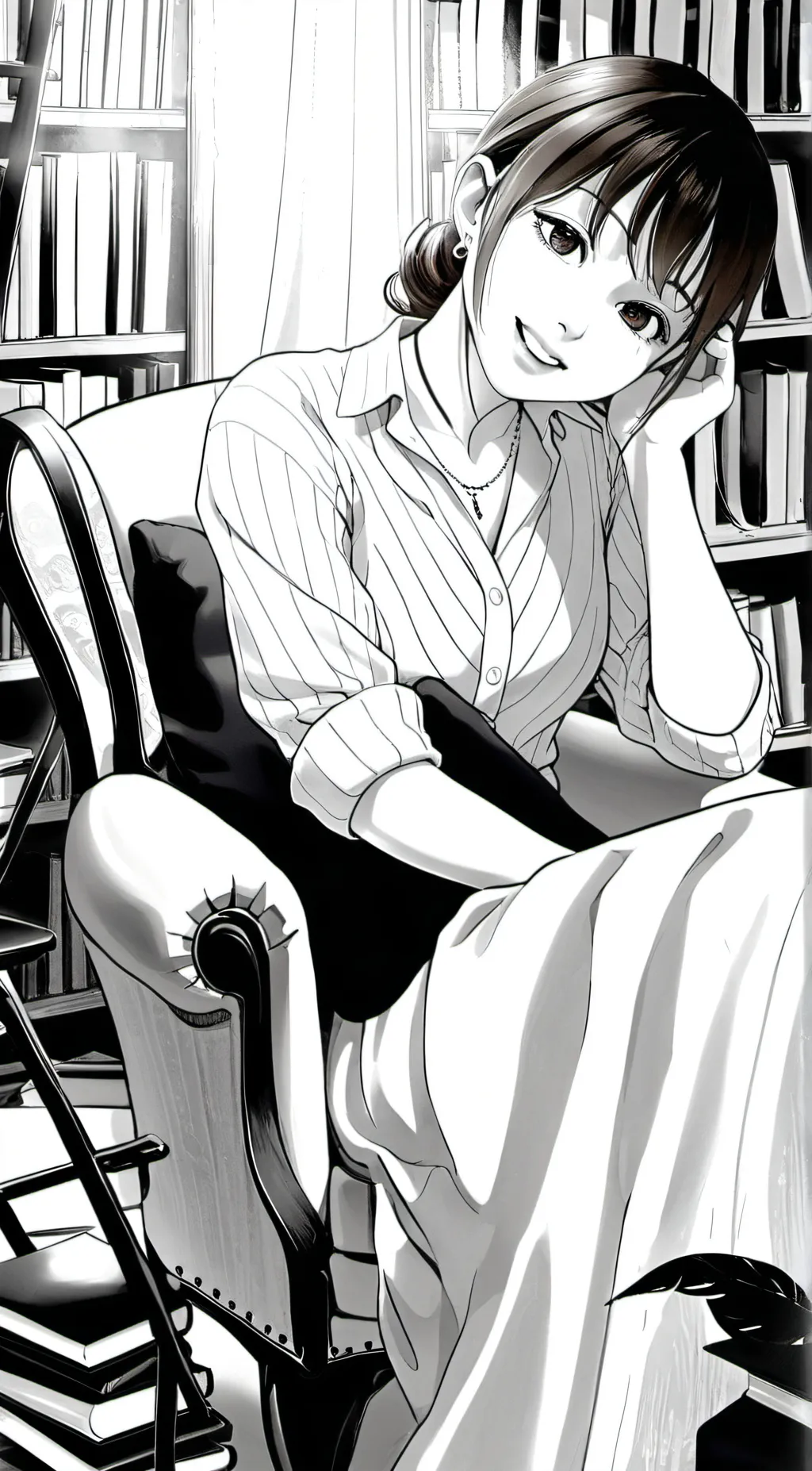 ai character: emma background