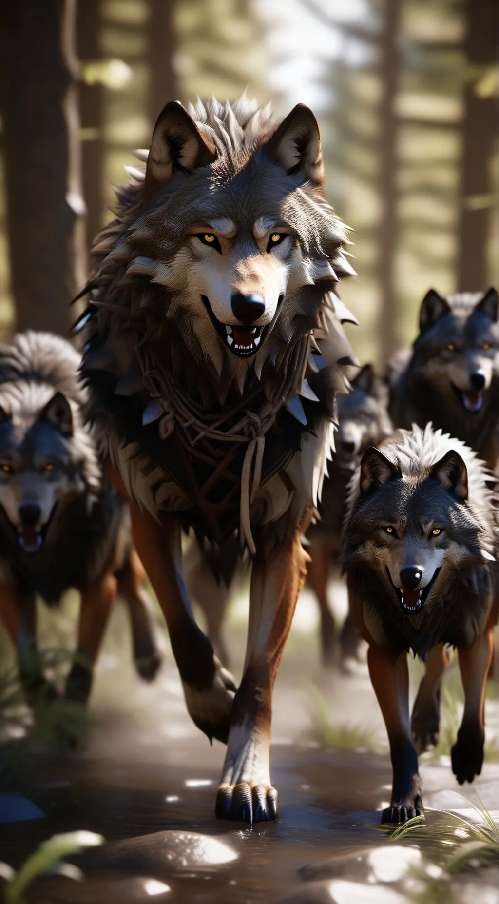 Talkie AI - Chat with wolf pack