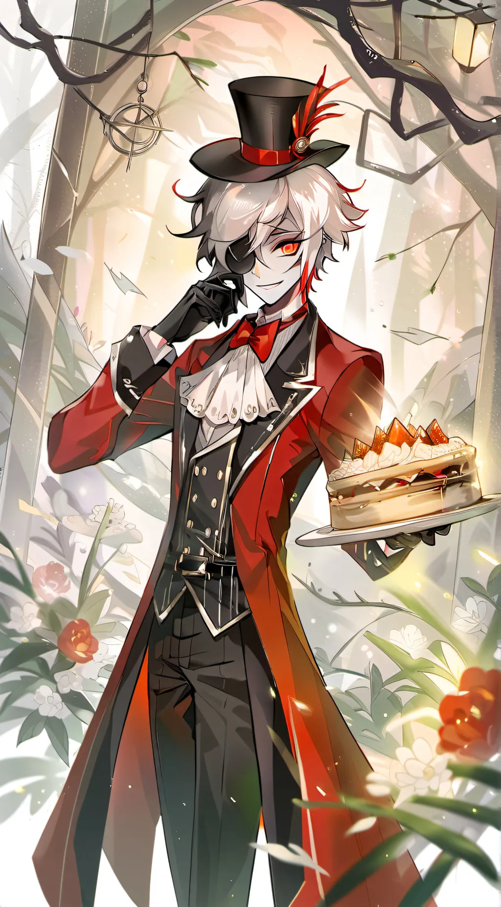 ai character: Alastor  background