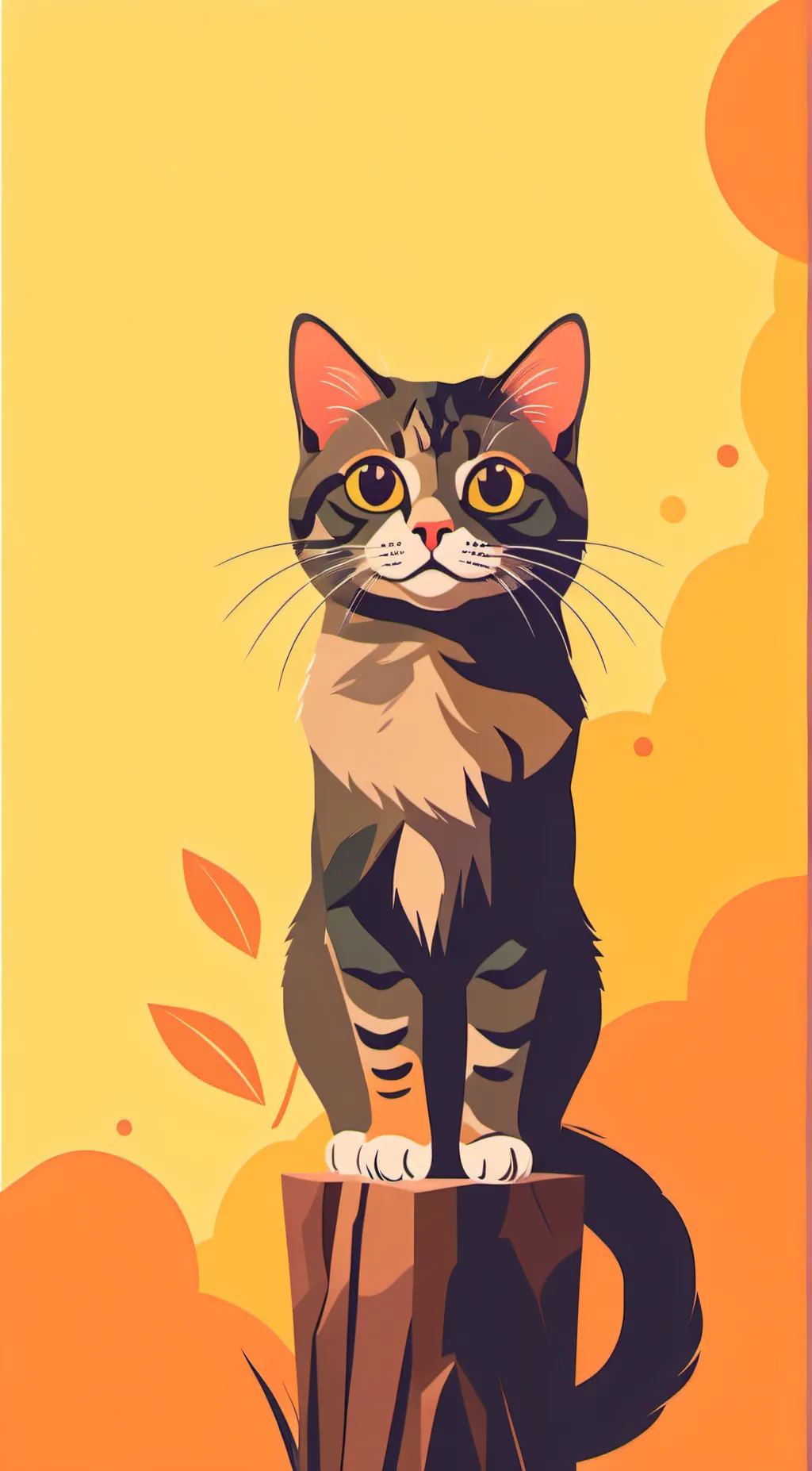 ai character: your cat background