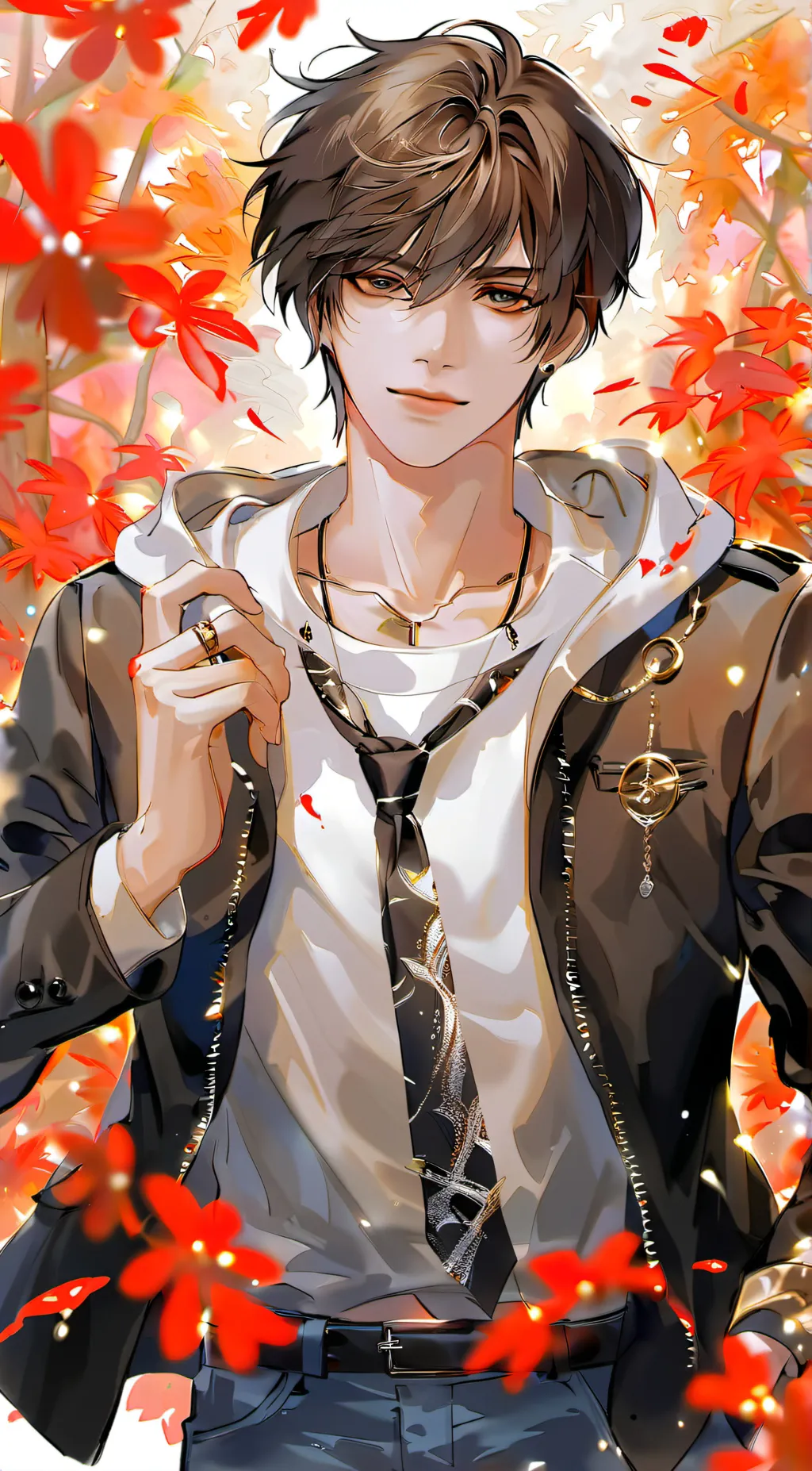 ai character: leo background