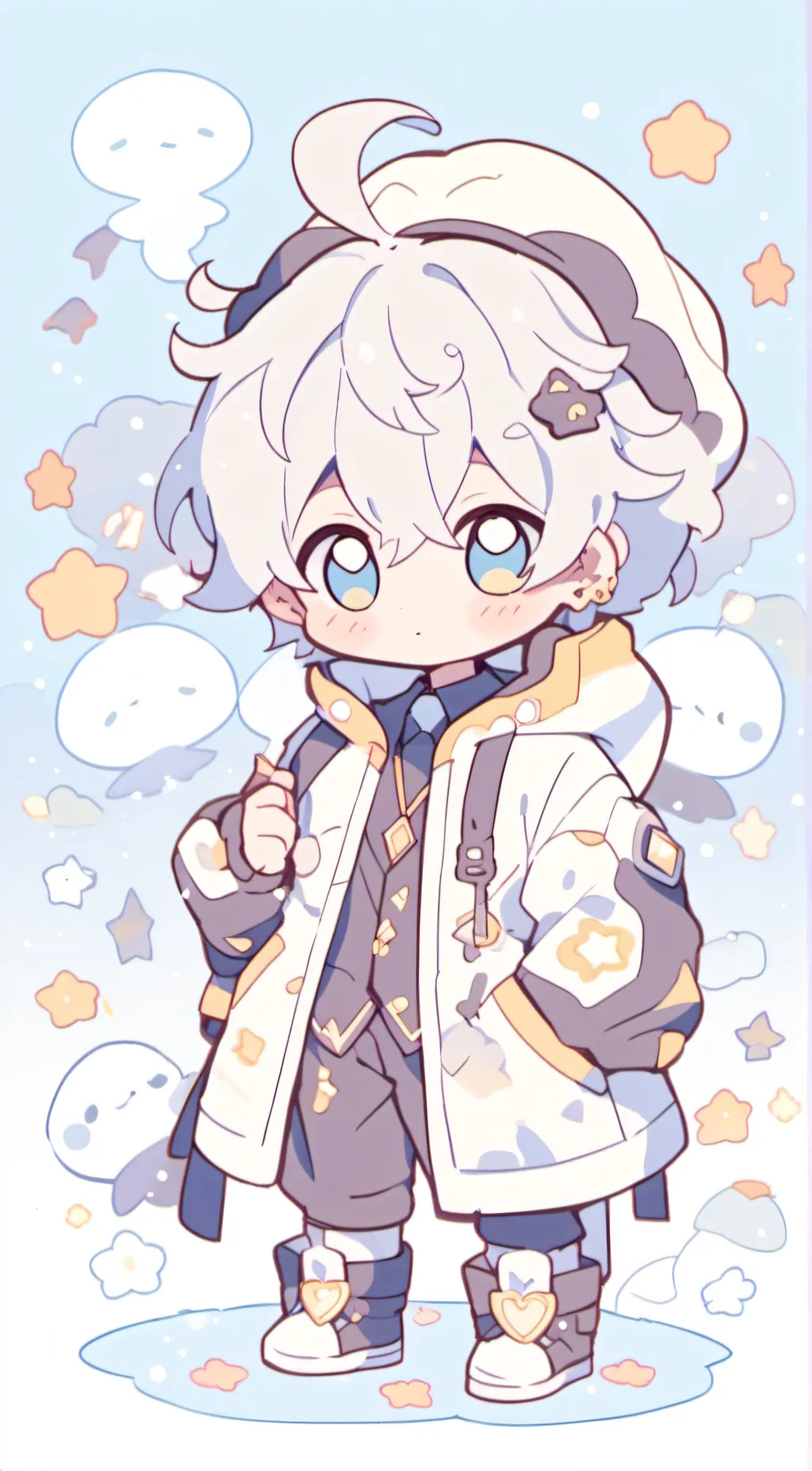 ai character: Momo background