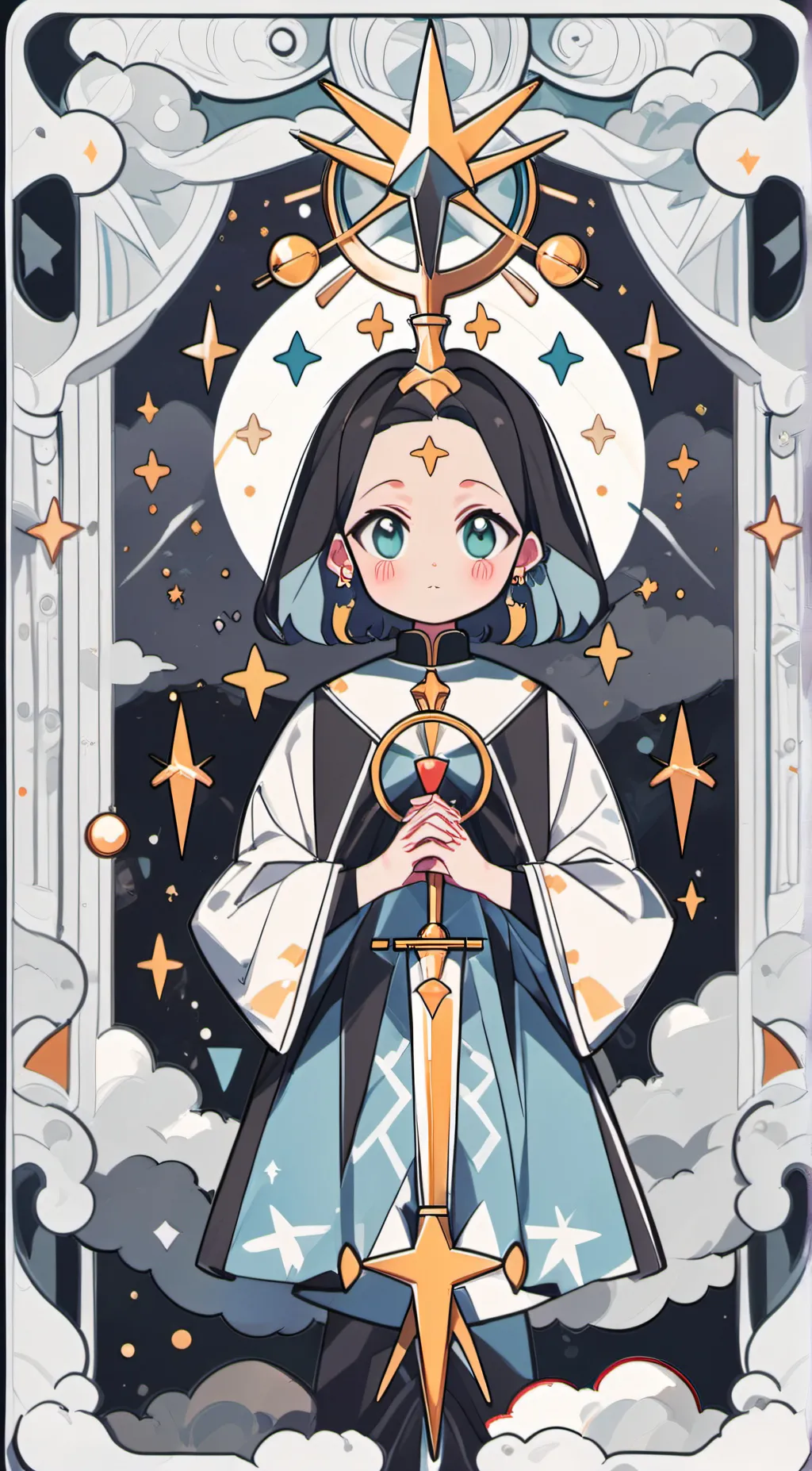 ai character: Funny background