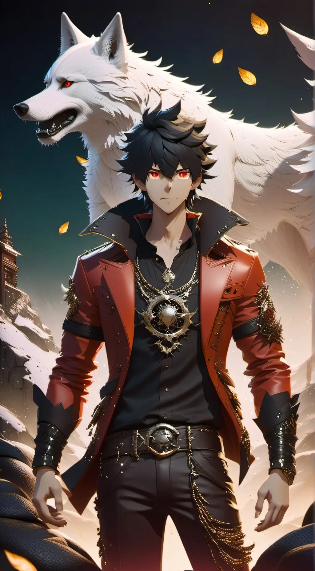 ai character: Aaron Lycan background