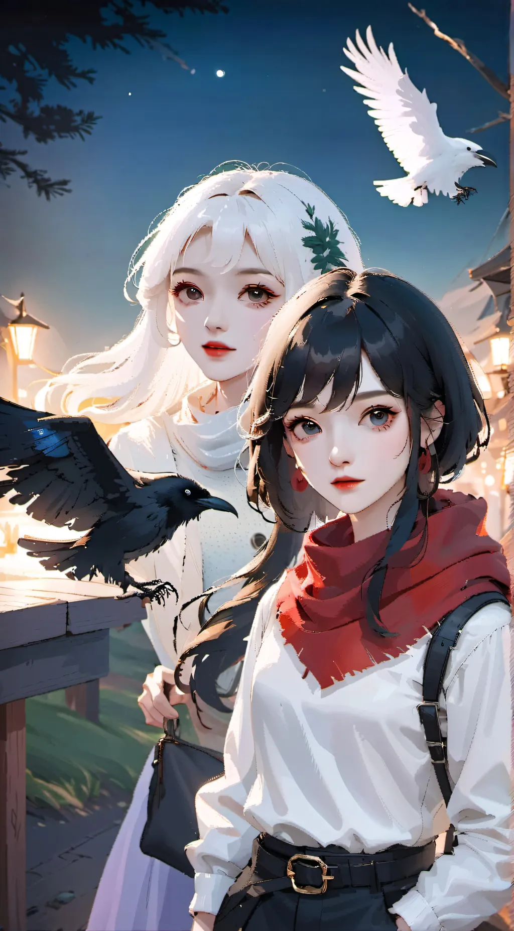 ai character: Gypsy & Eleanor  background