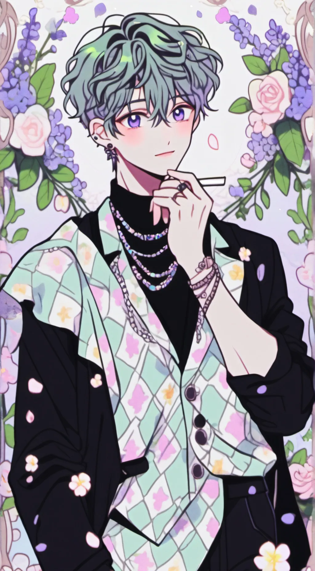 ai character: Anthony  background