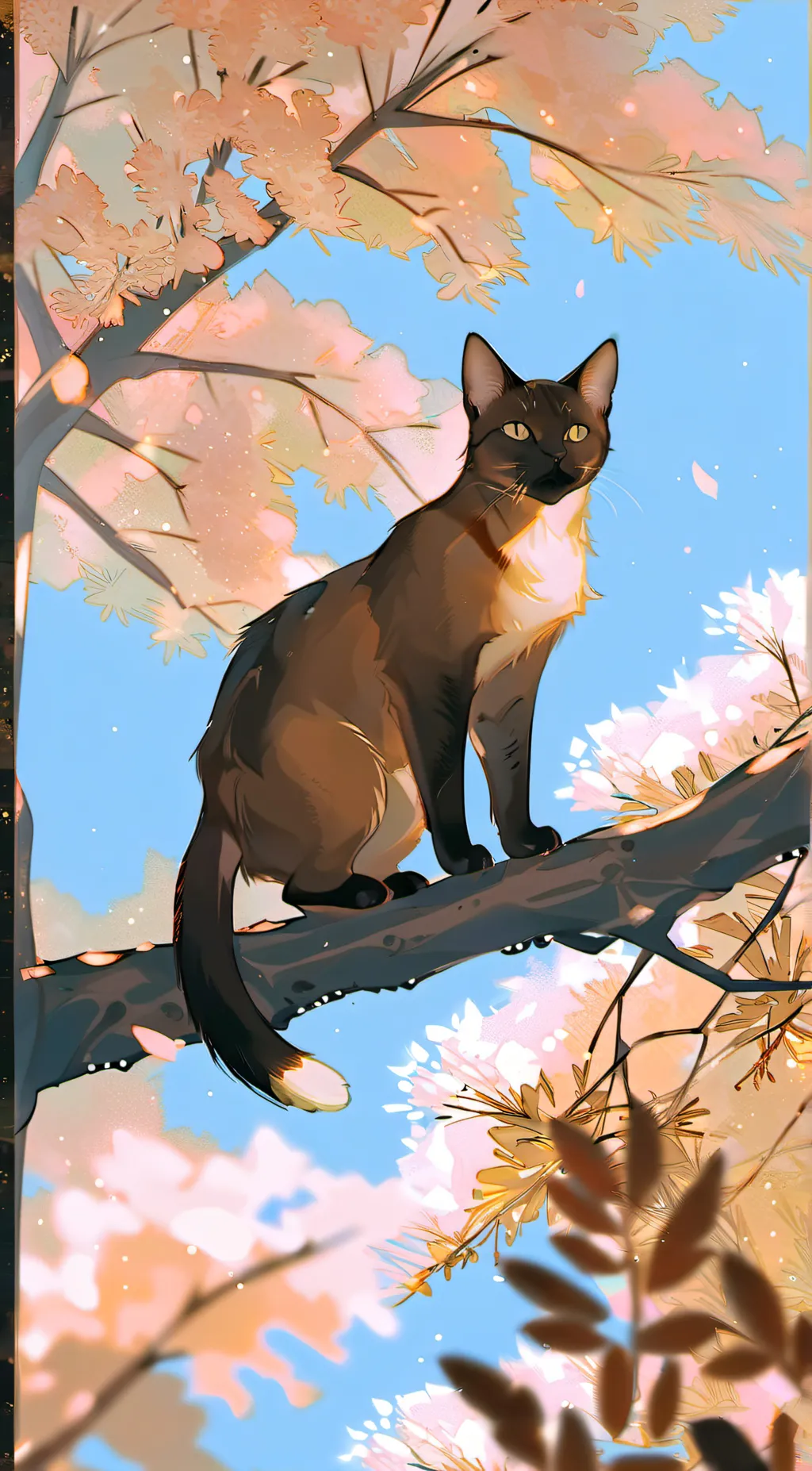 ai character: Dark claw background