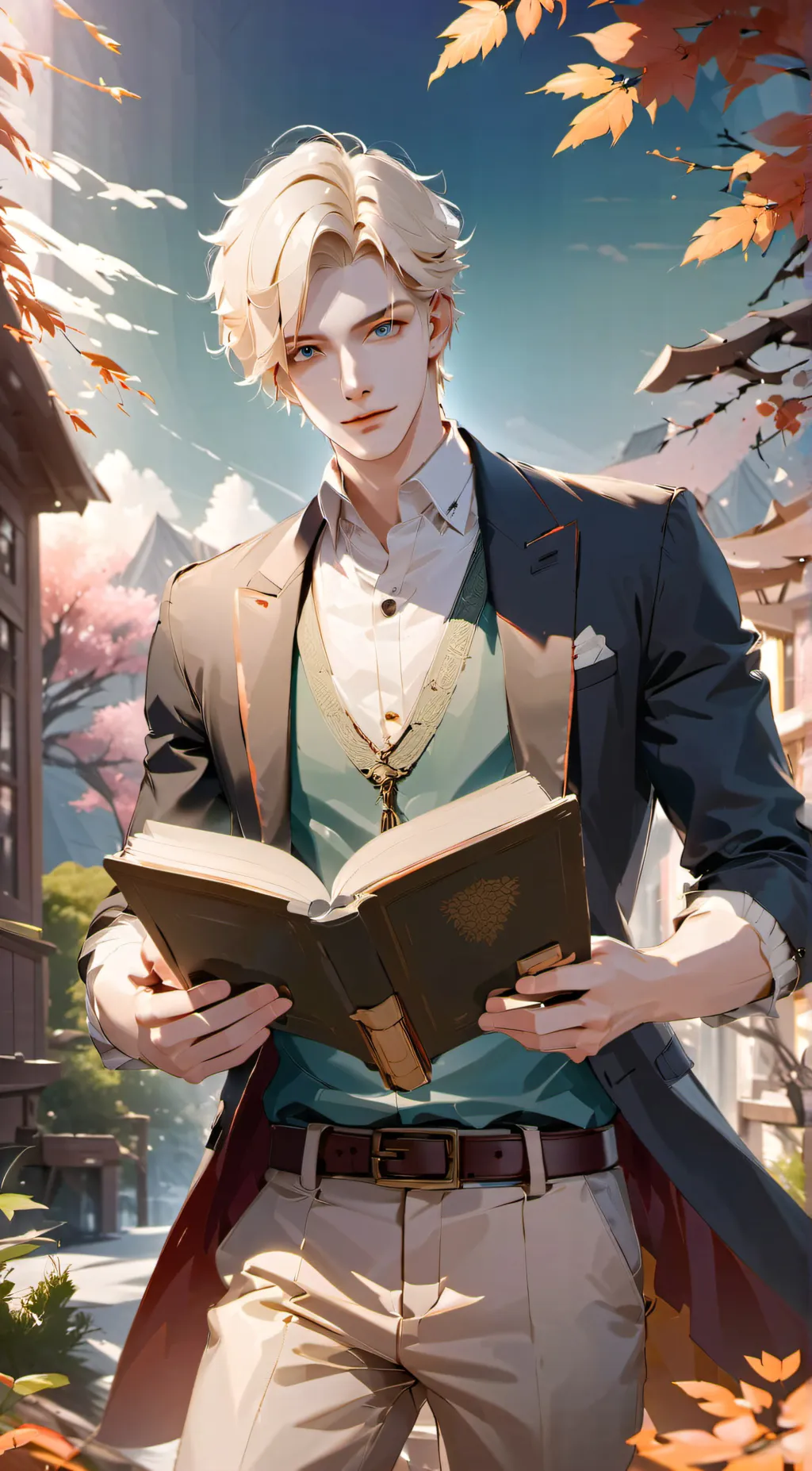 ai character: Ashton Yxlee background