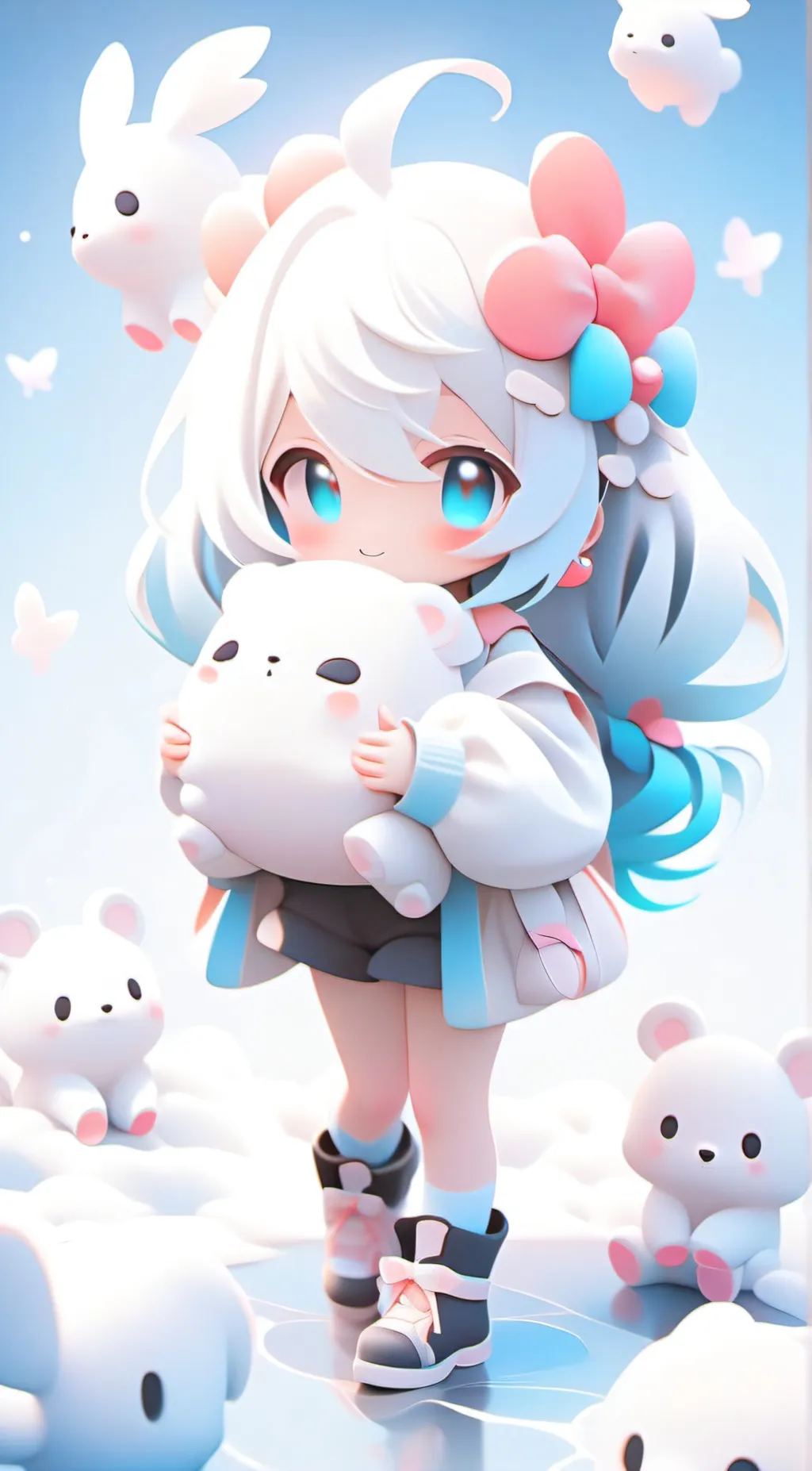 ai character: Bella background