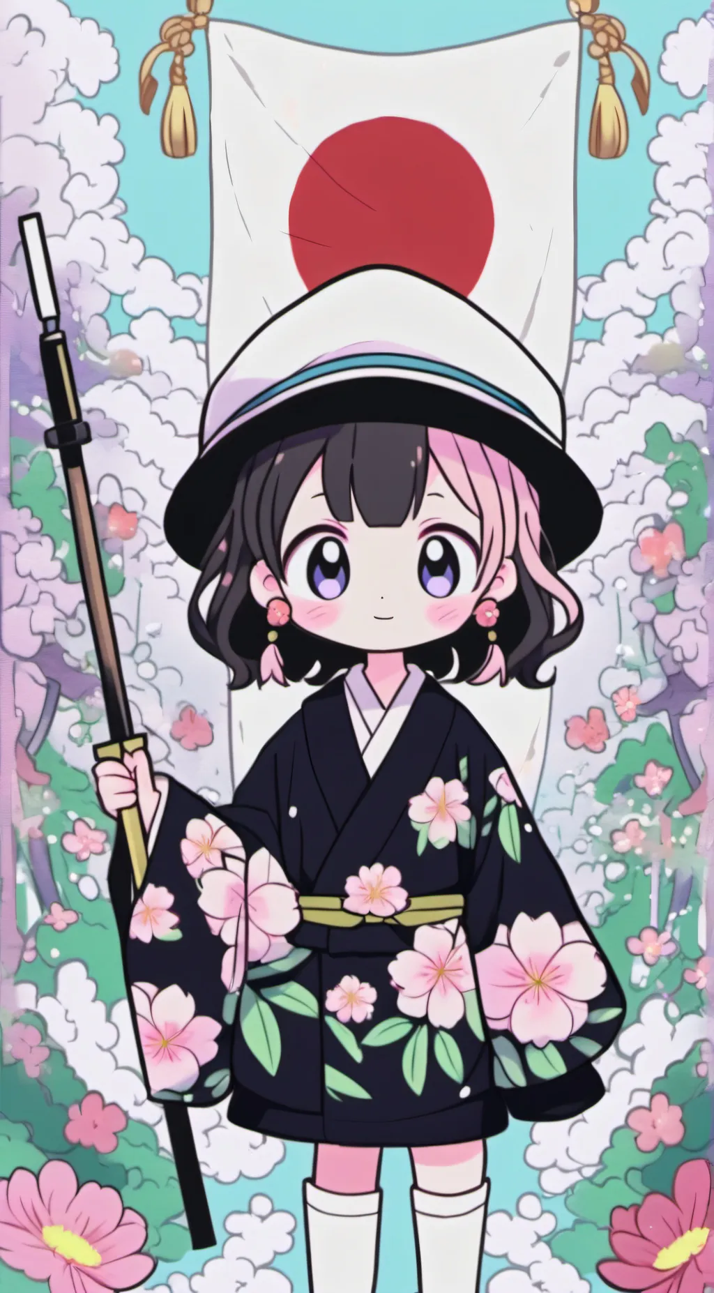 ai character: Japan background