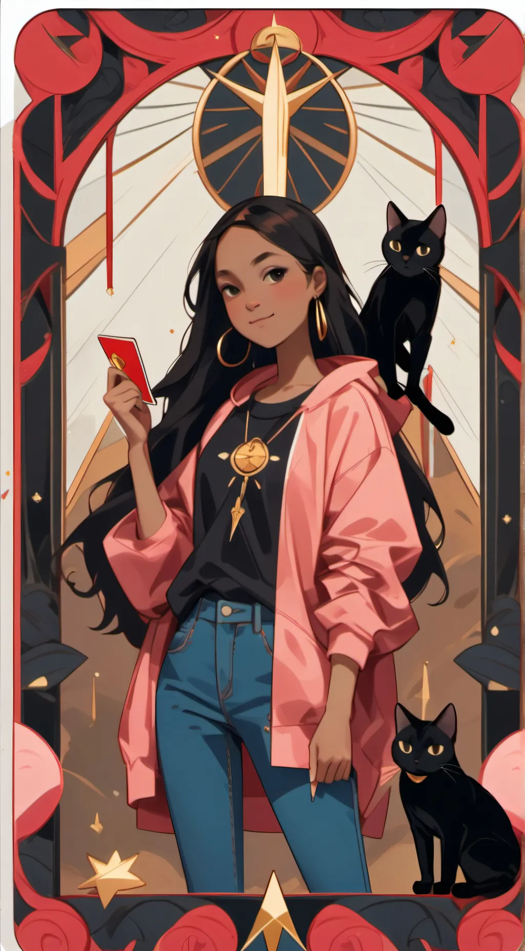 ai character: Leah background