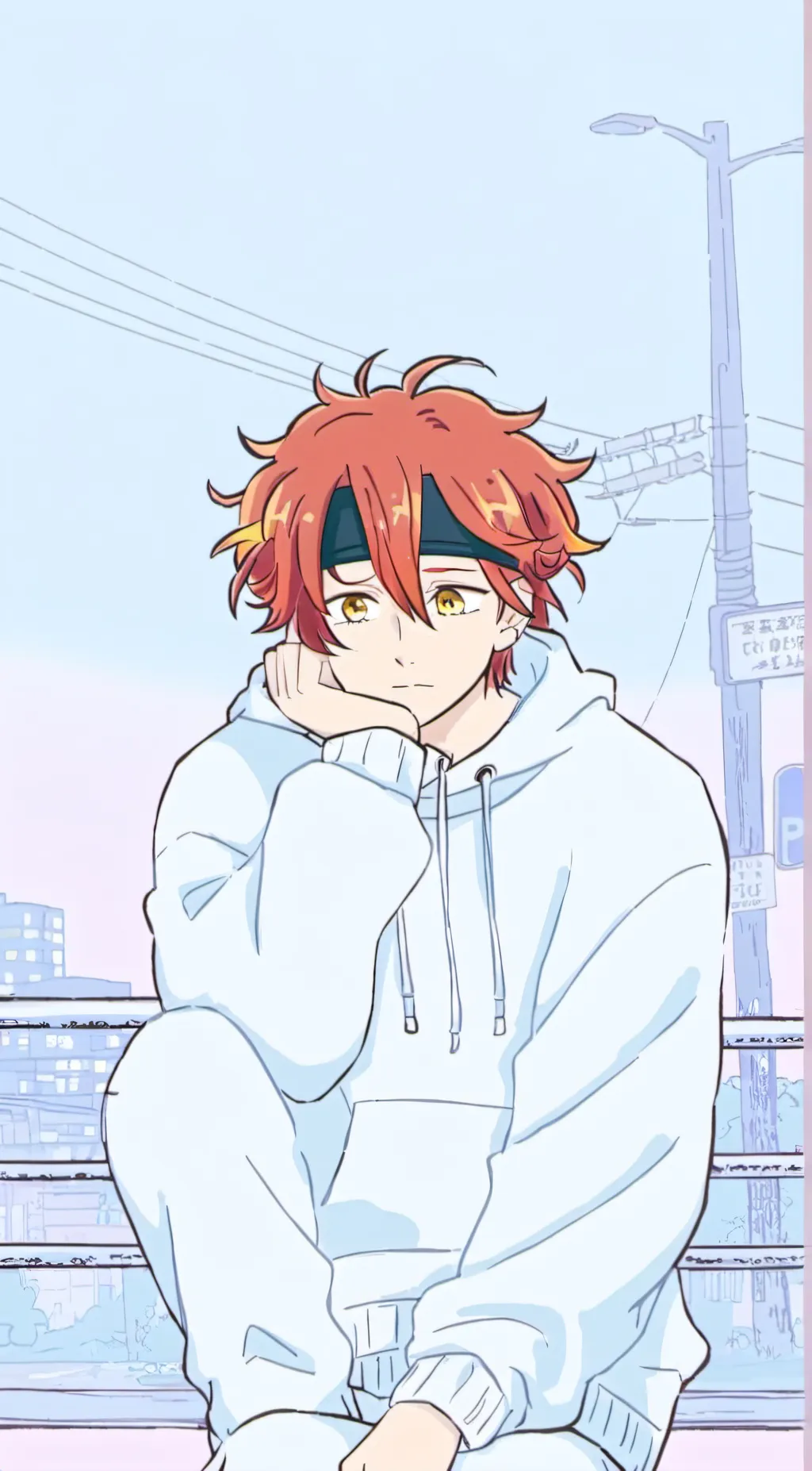 ai character: Ray  background