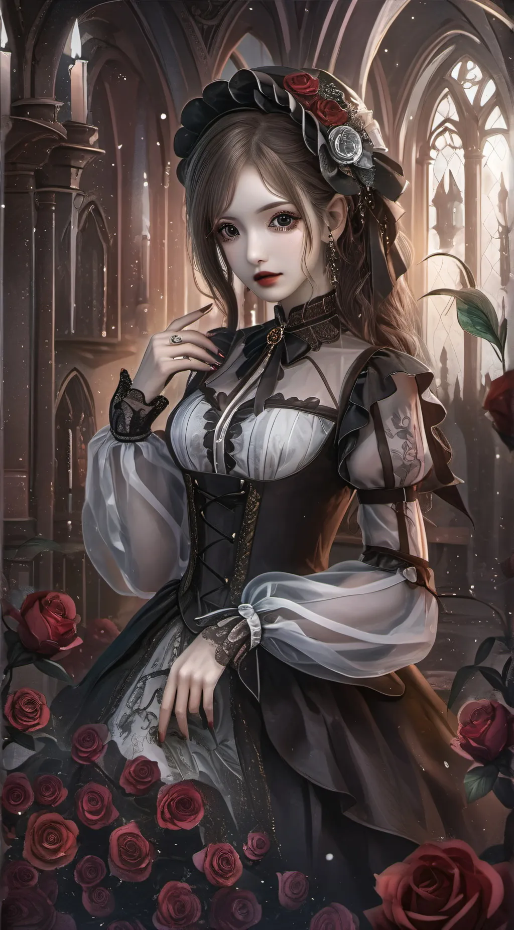 ai character: Sarah background