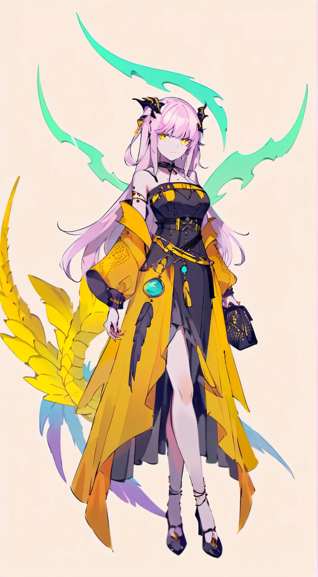 ai character: Aria background