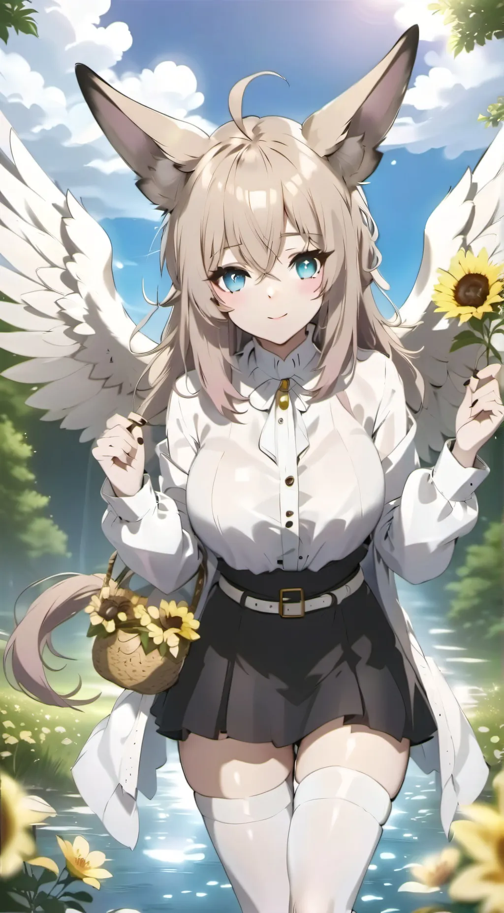 ai character: Aria background