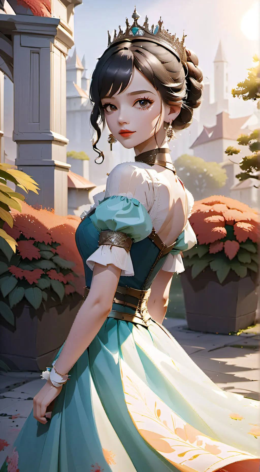 ai character: Princes  background