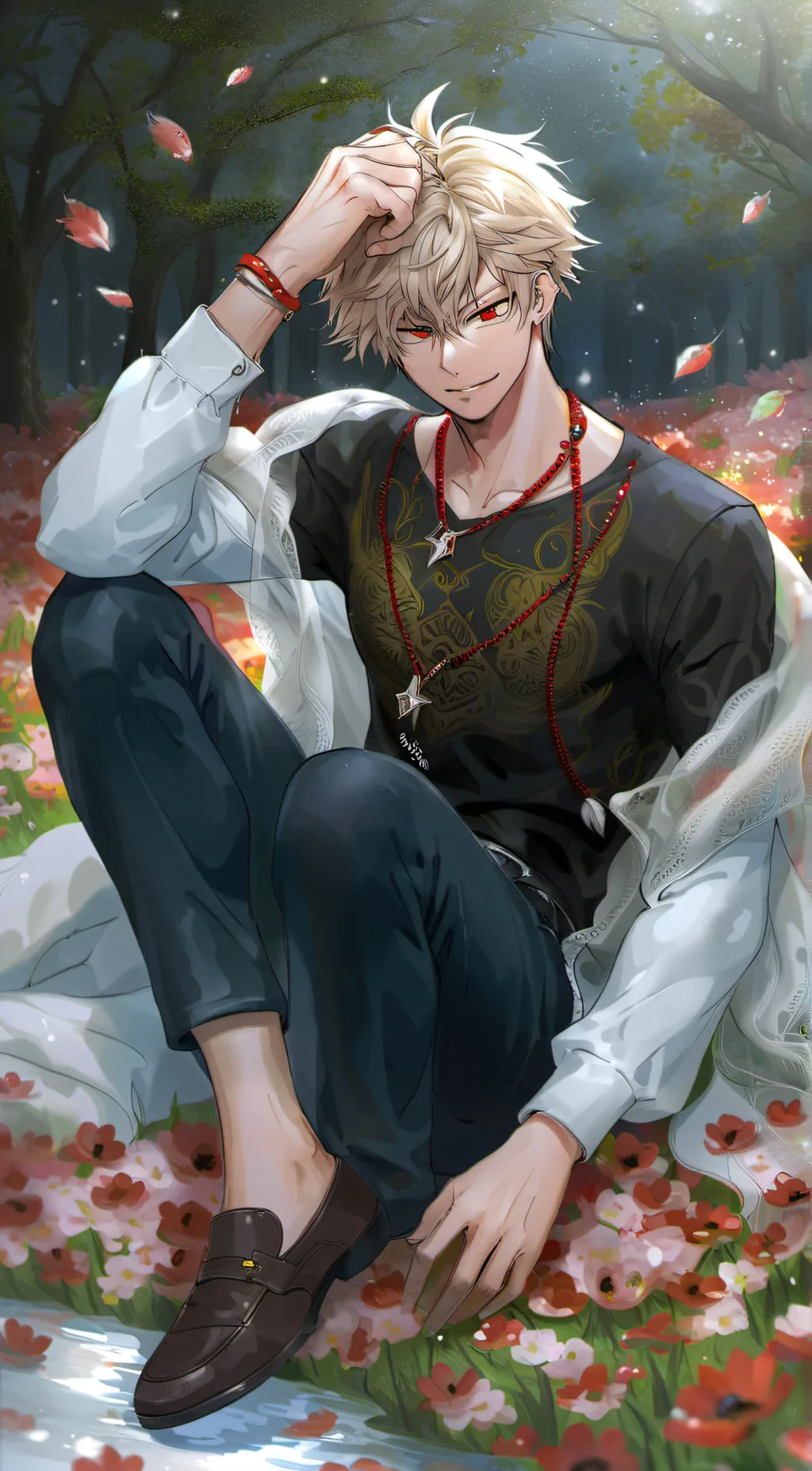 ai character: bakugo background