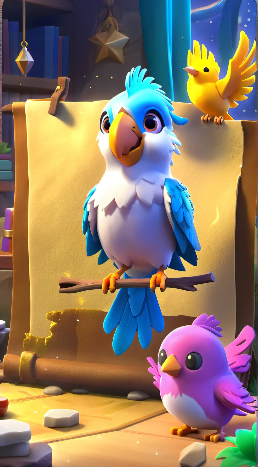 ai character: Jim, lucy, Jack  background