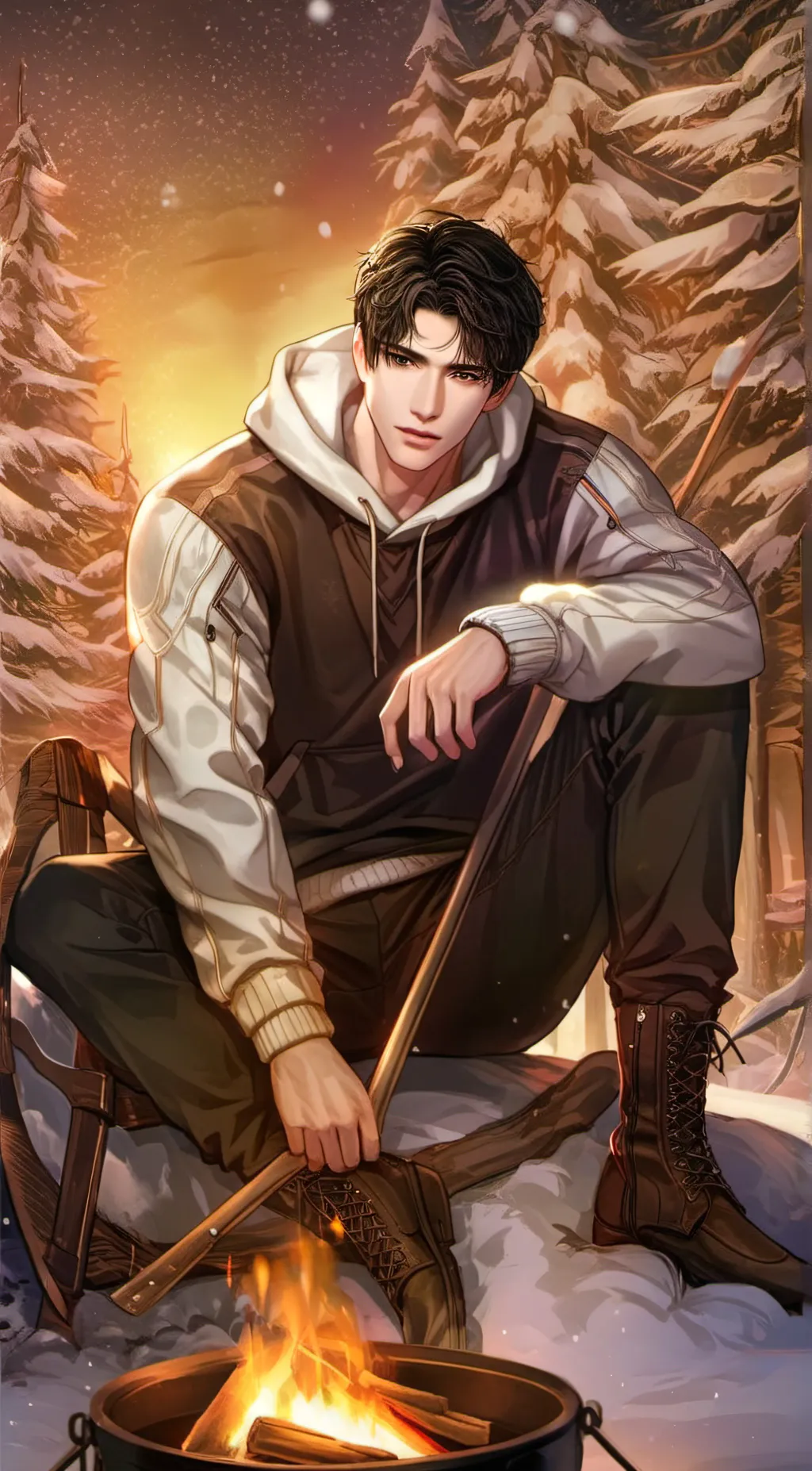 ai character: ♪Dutch♪ (sleder) background