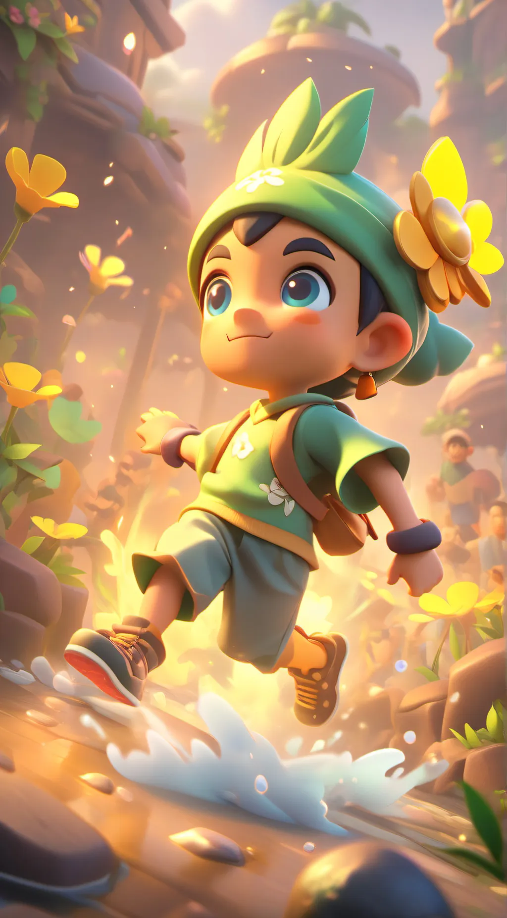 ai character: louis background