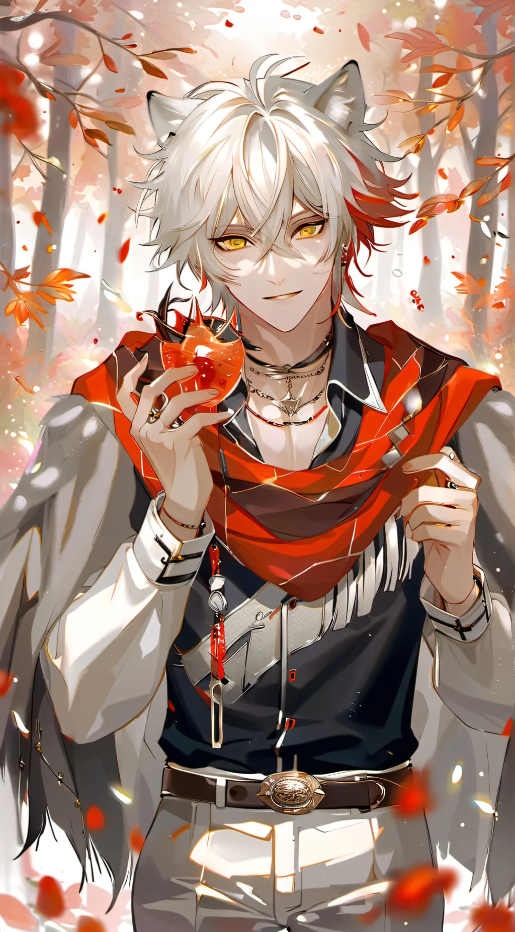 ai character: bakugo  background