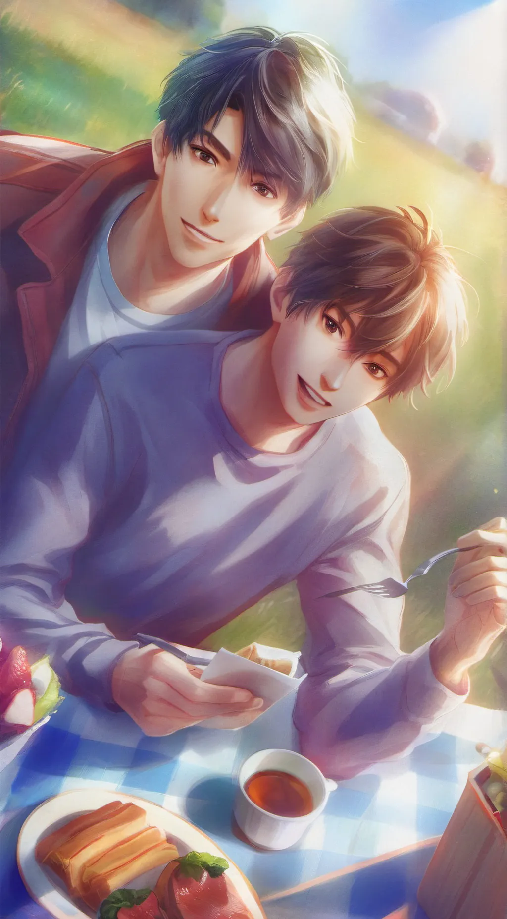 Talkie AI - Chat with tim  and Andrew 