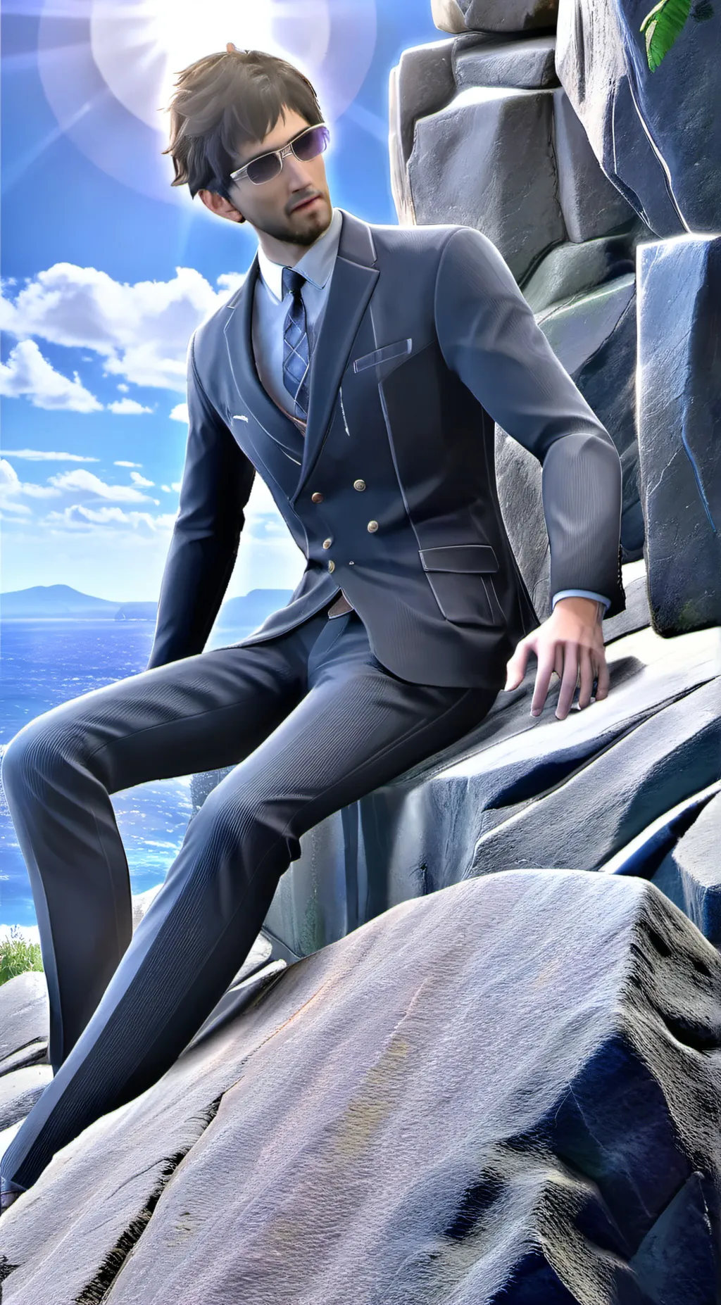 ai character: omz background