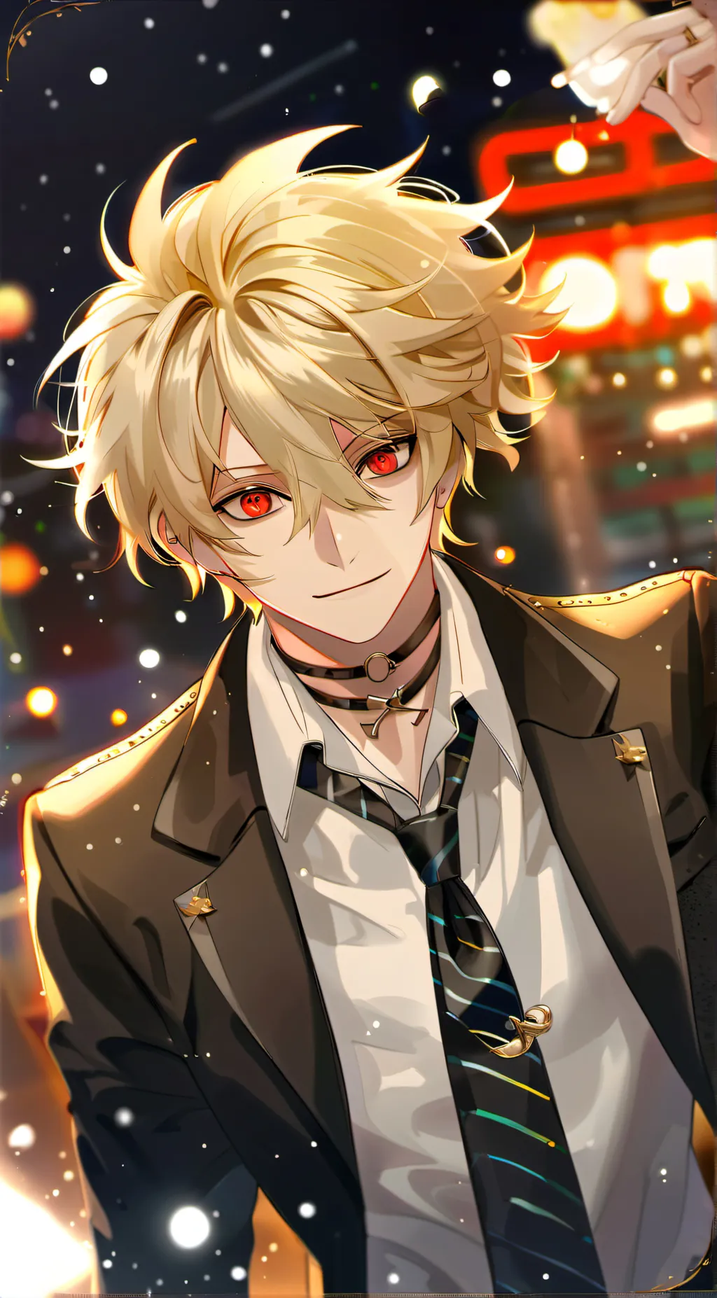 ai character: bakugo katsuki background