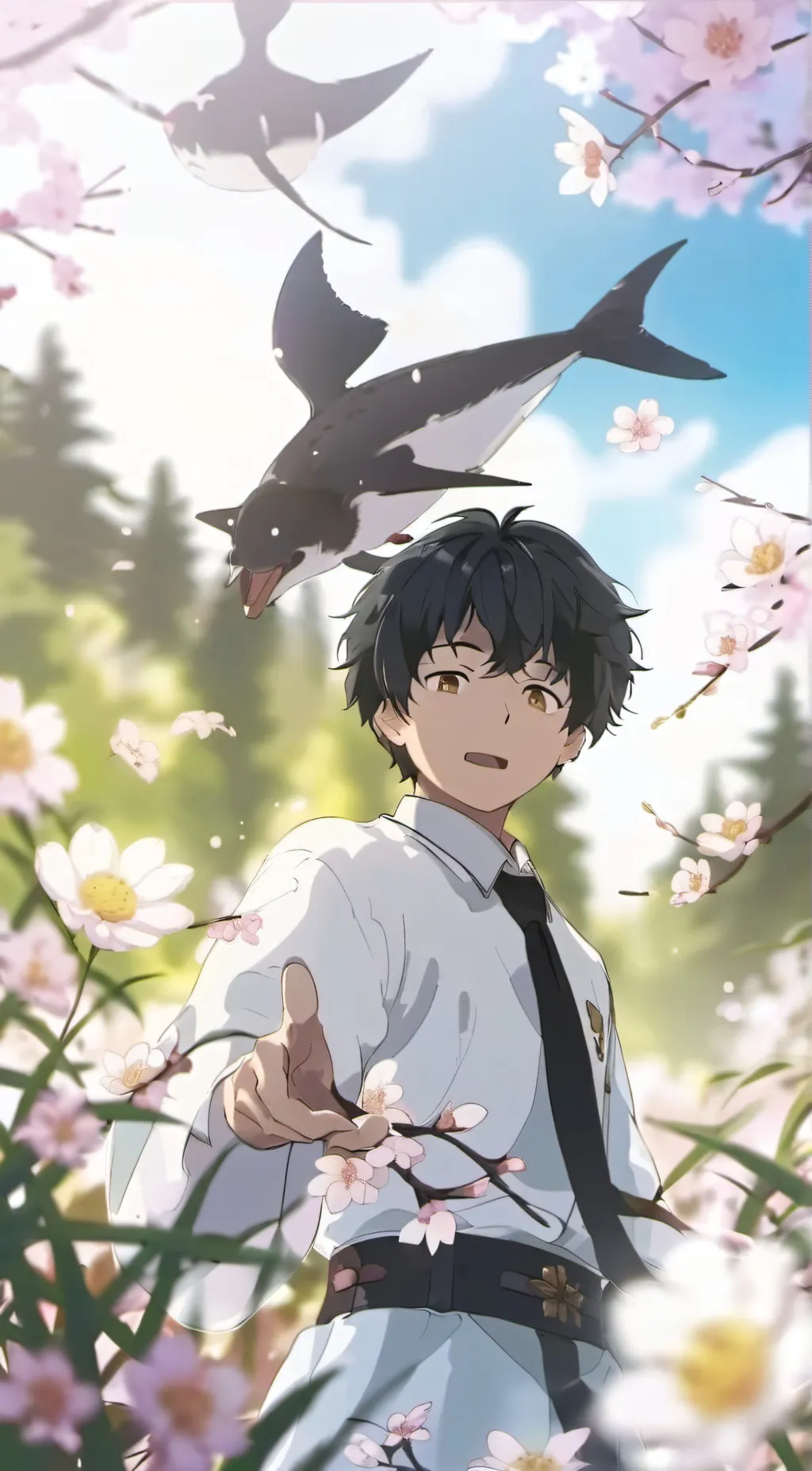 ai character: @YUKIO  background