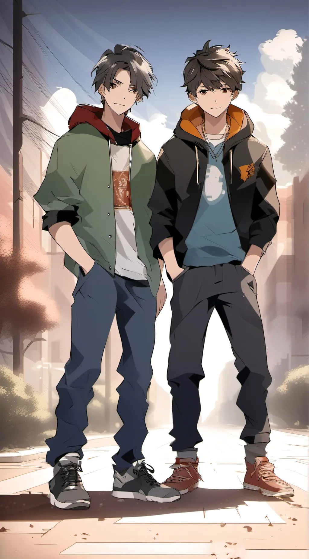 ai character: Kittens background