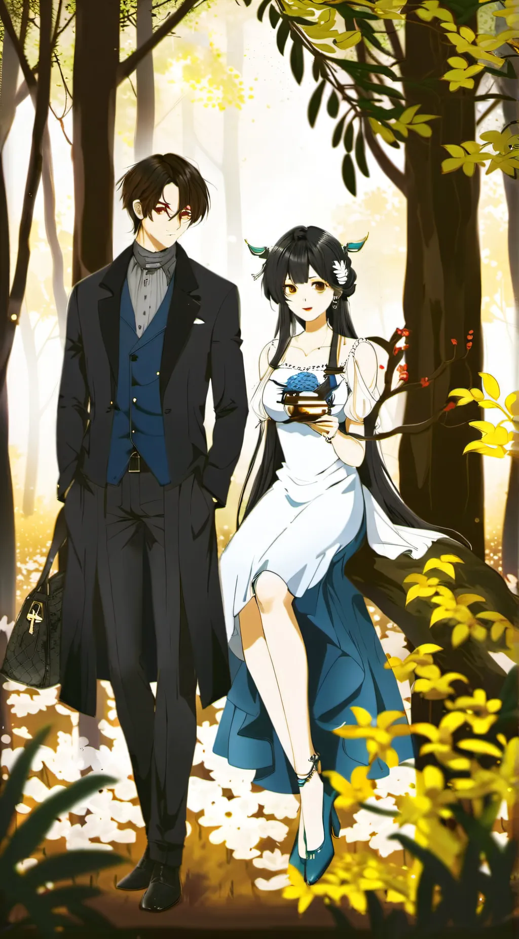 Talkie AI - Chat with Mark and lily