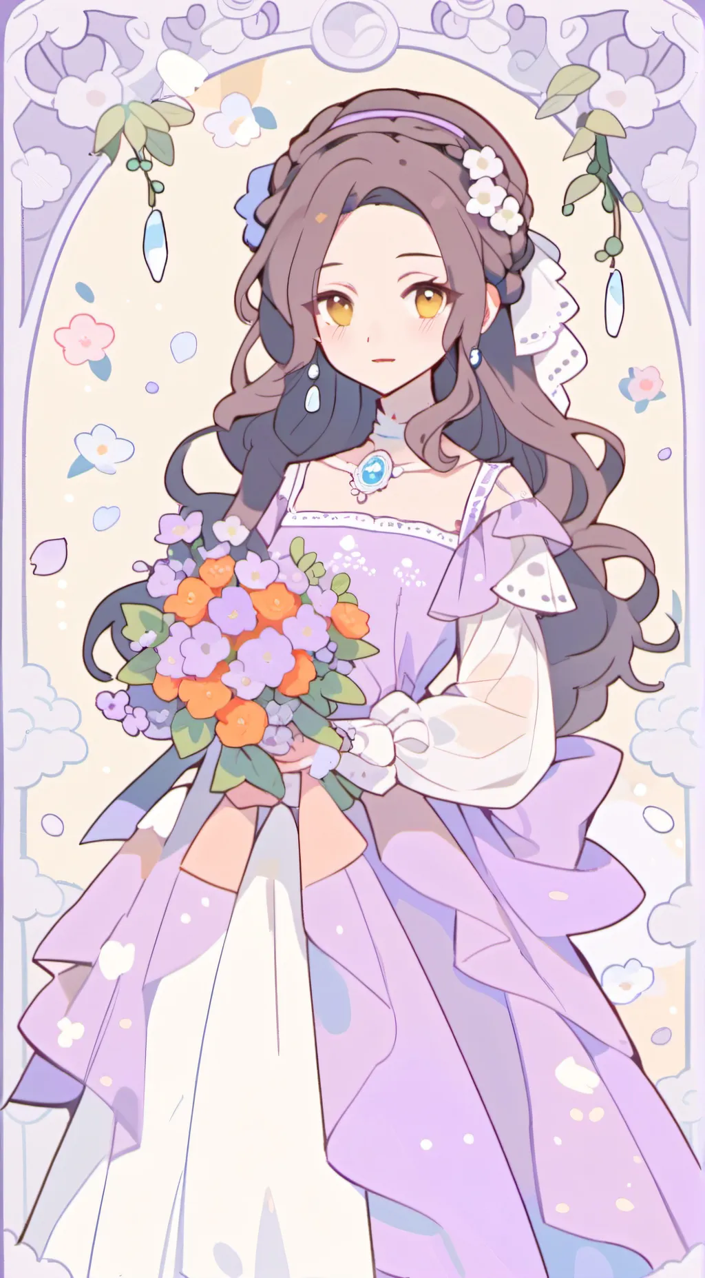 ai character: Katarina  background