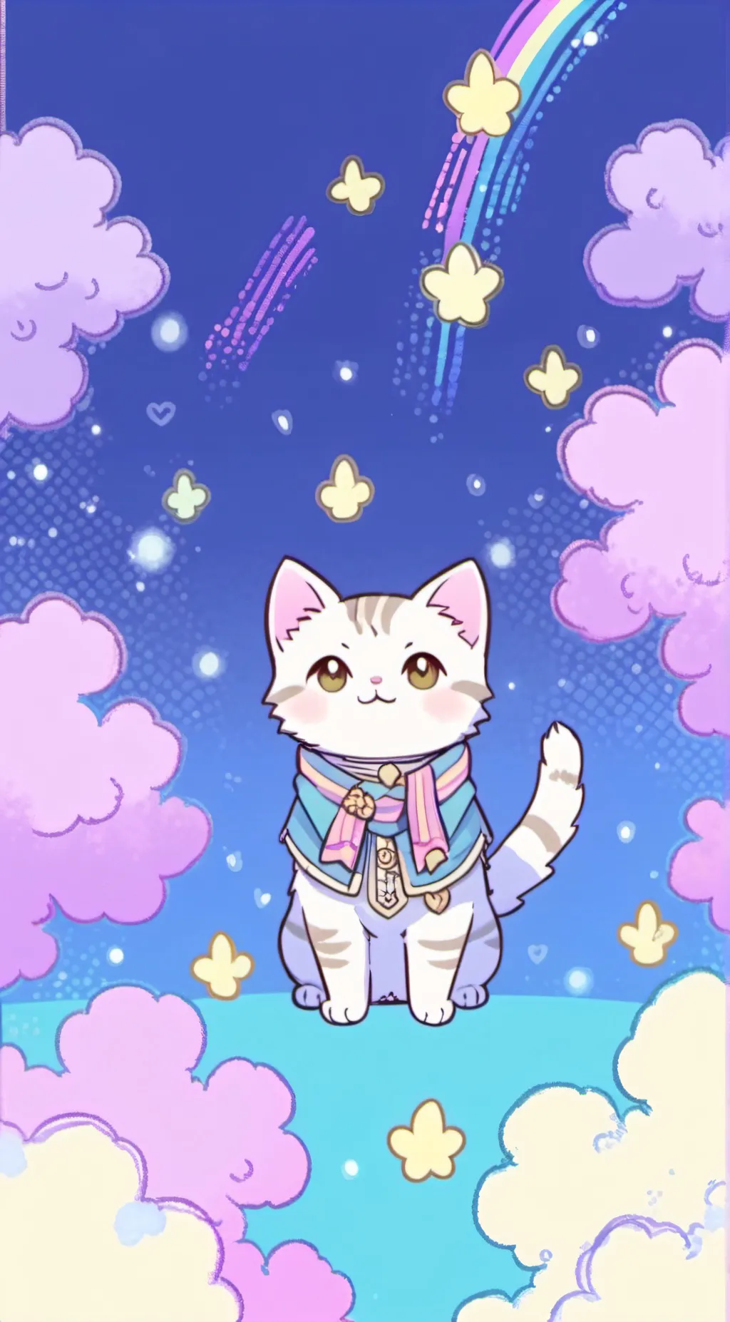 ai character: ★Meow-Chan!★ background