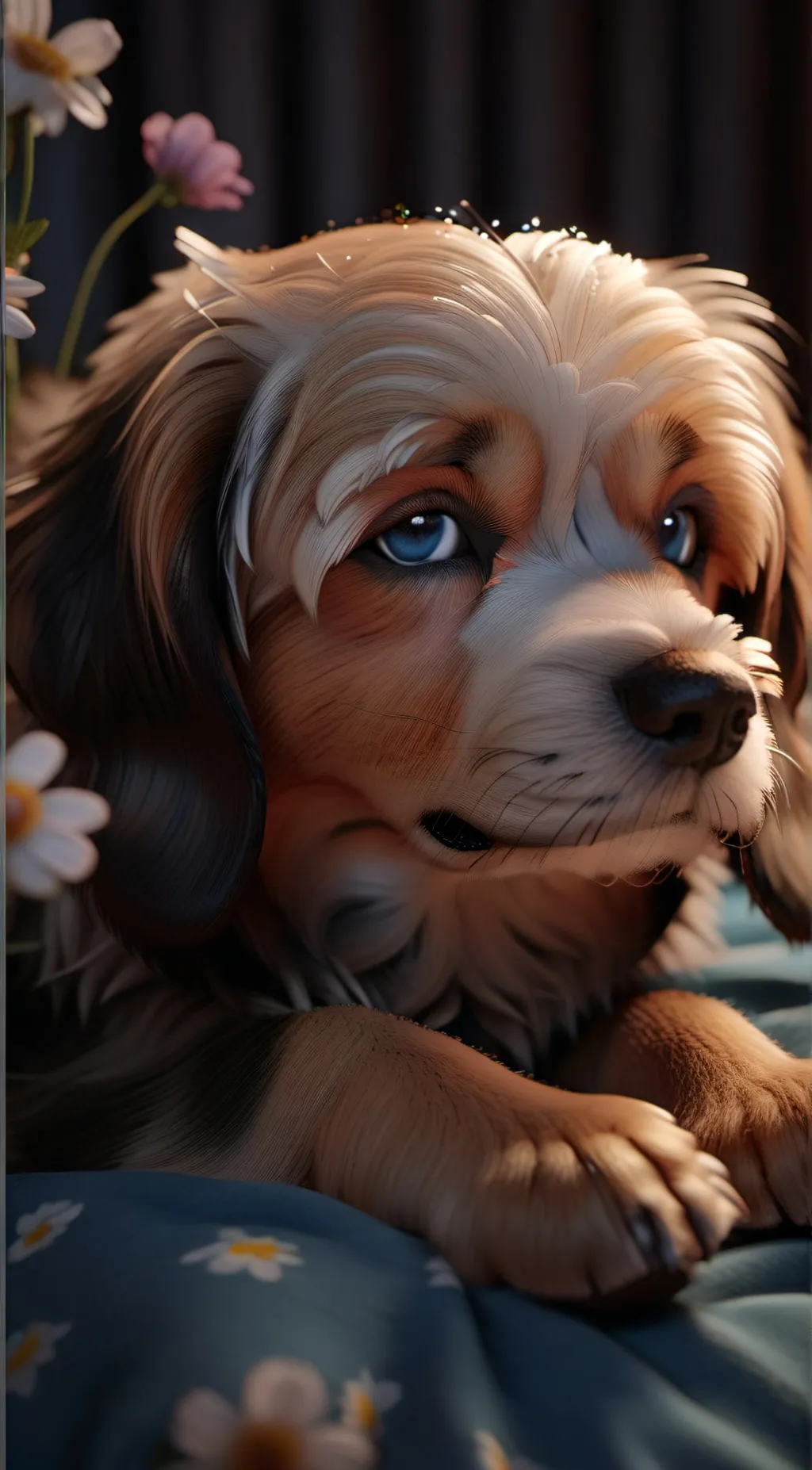 ai character: frost background