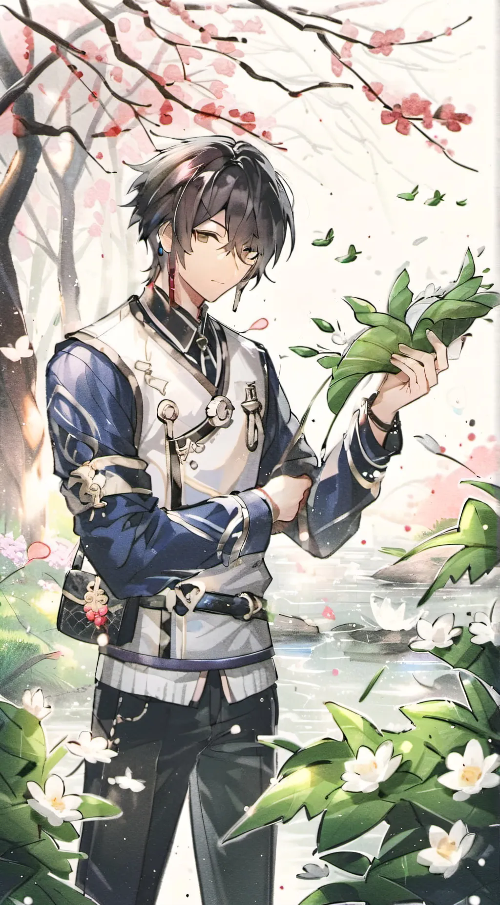 ai character: ray background