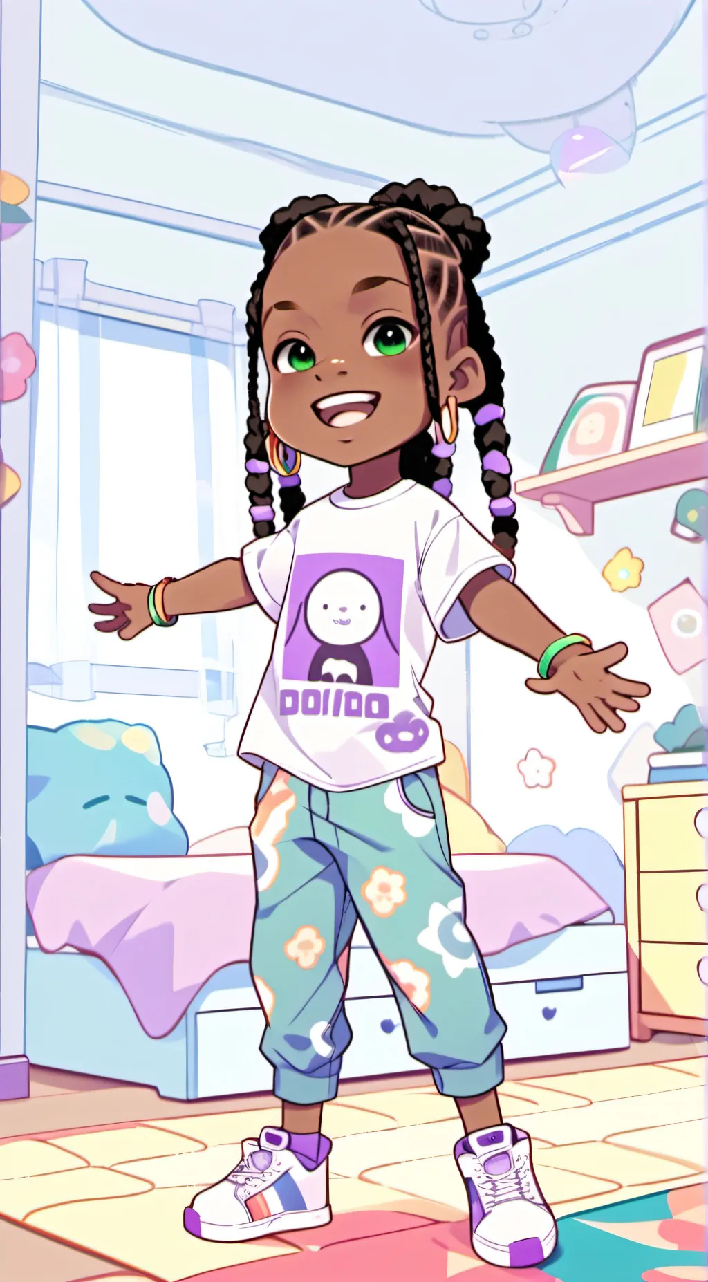 ai character: Tina Brown background