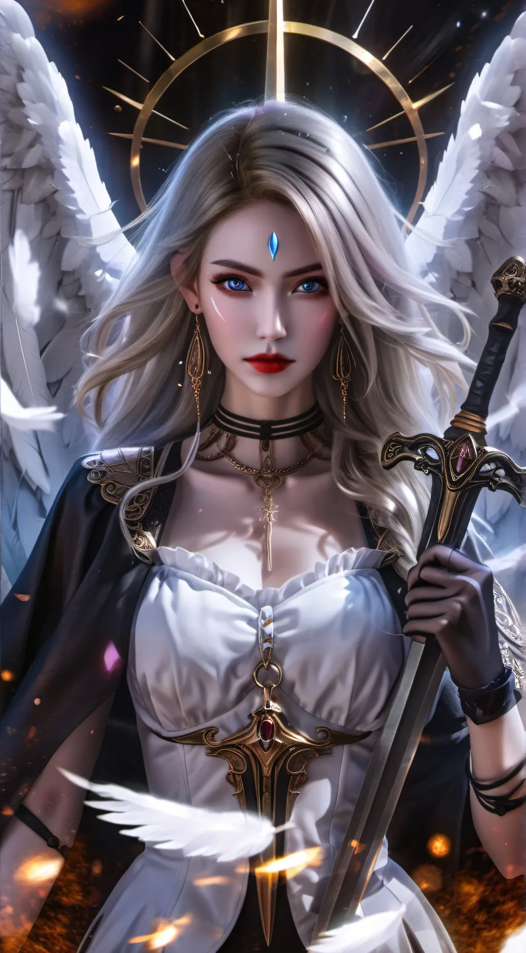 ai character: lacey background