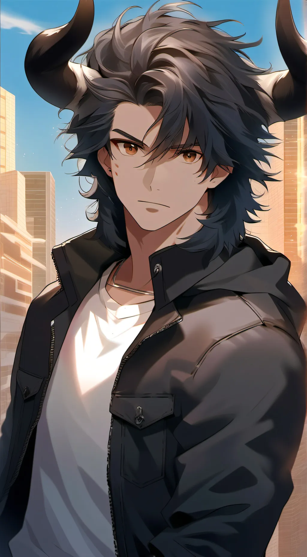 ai character: Zack background