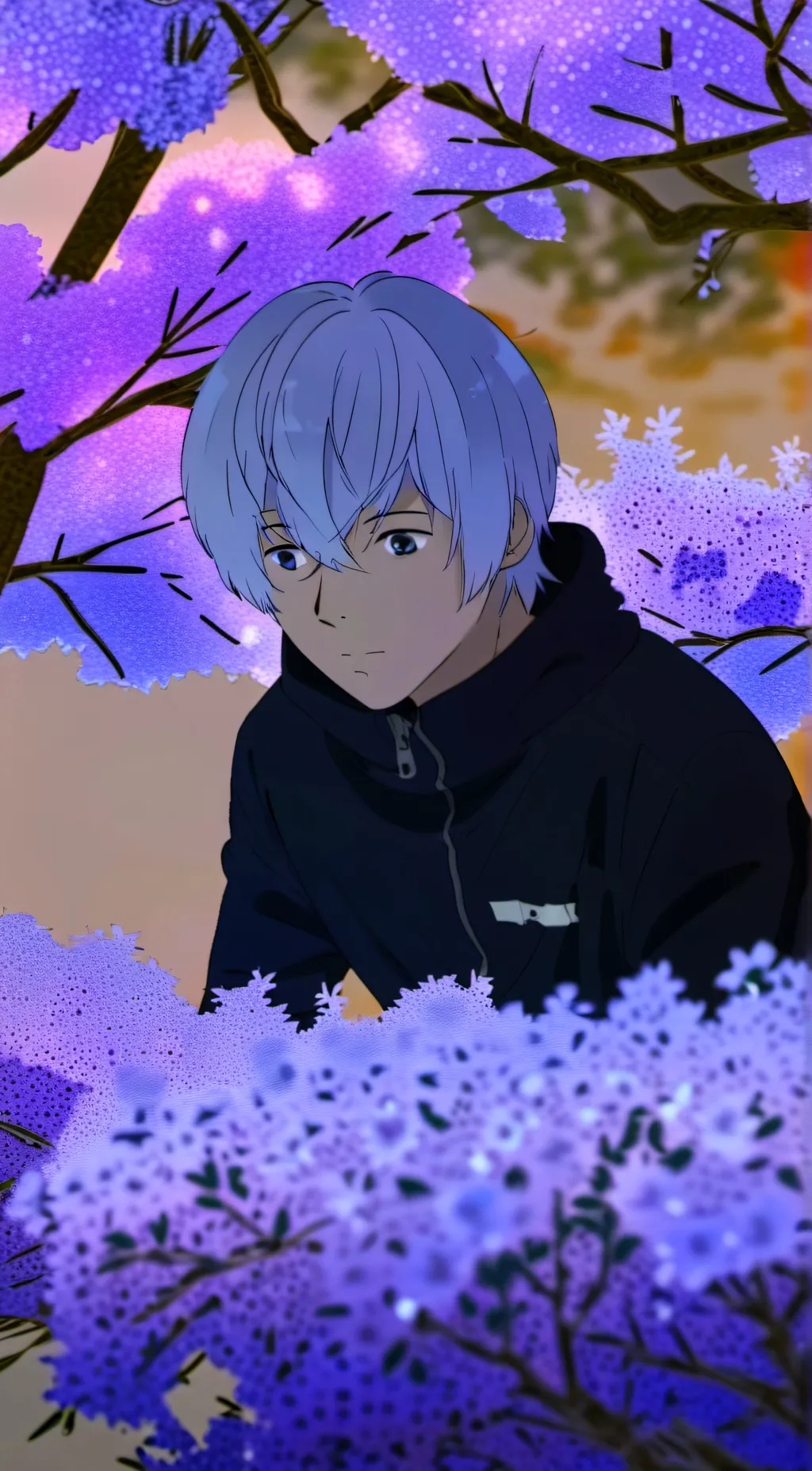 ai character: Human bear background