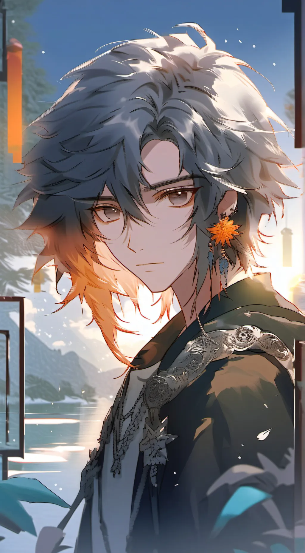 ai character: Alexander  background