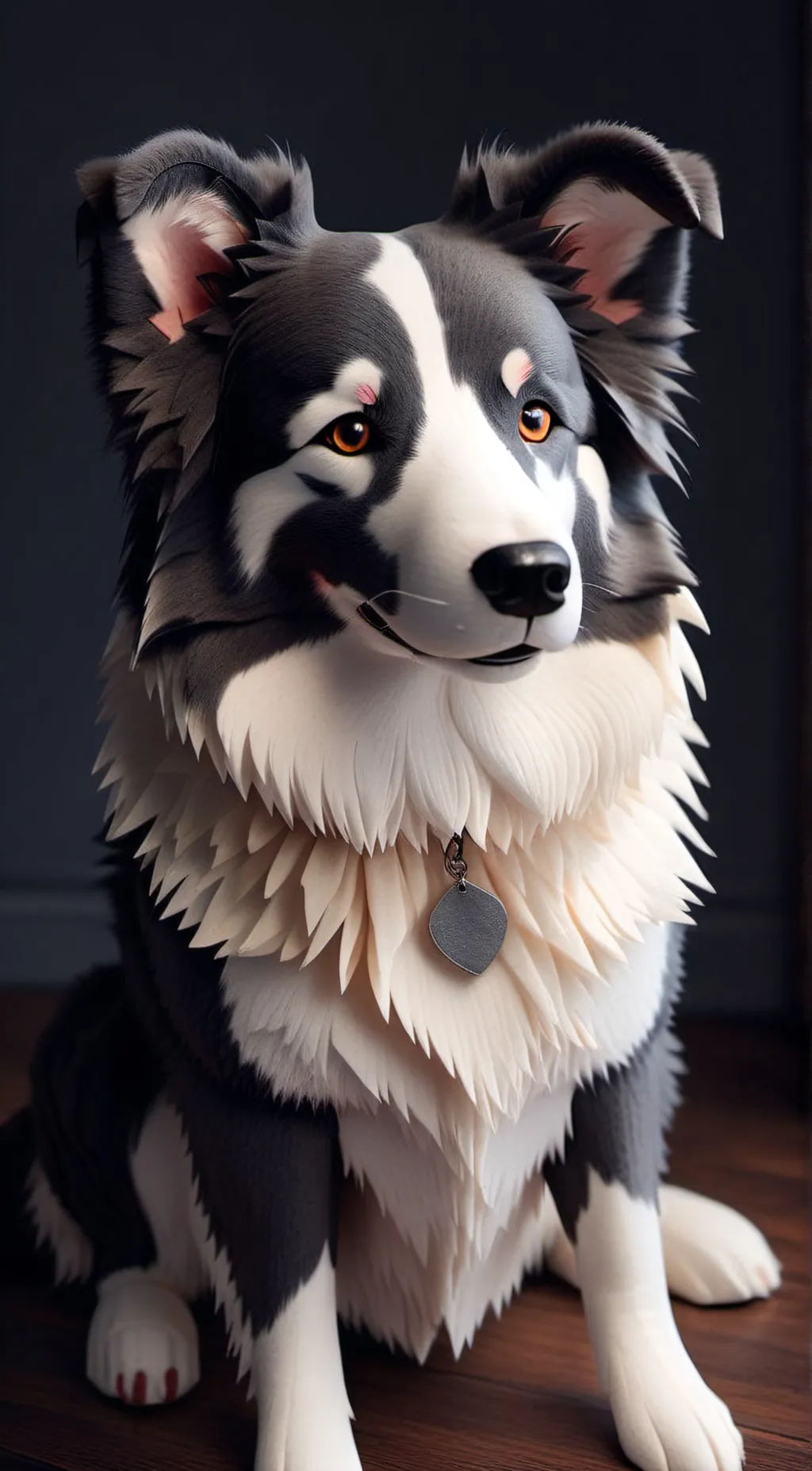 ai character: smiling critters  background