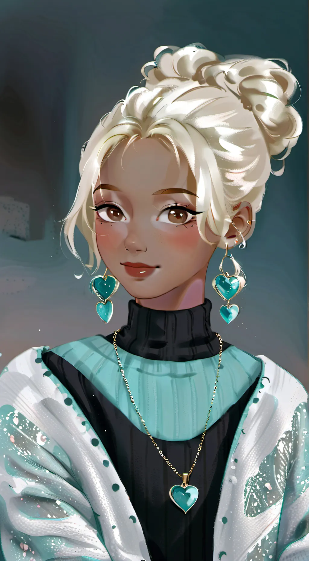 ai character: Nadia background