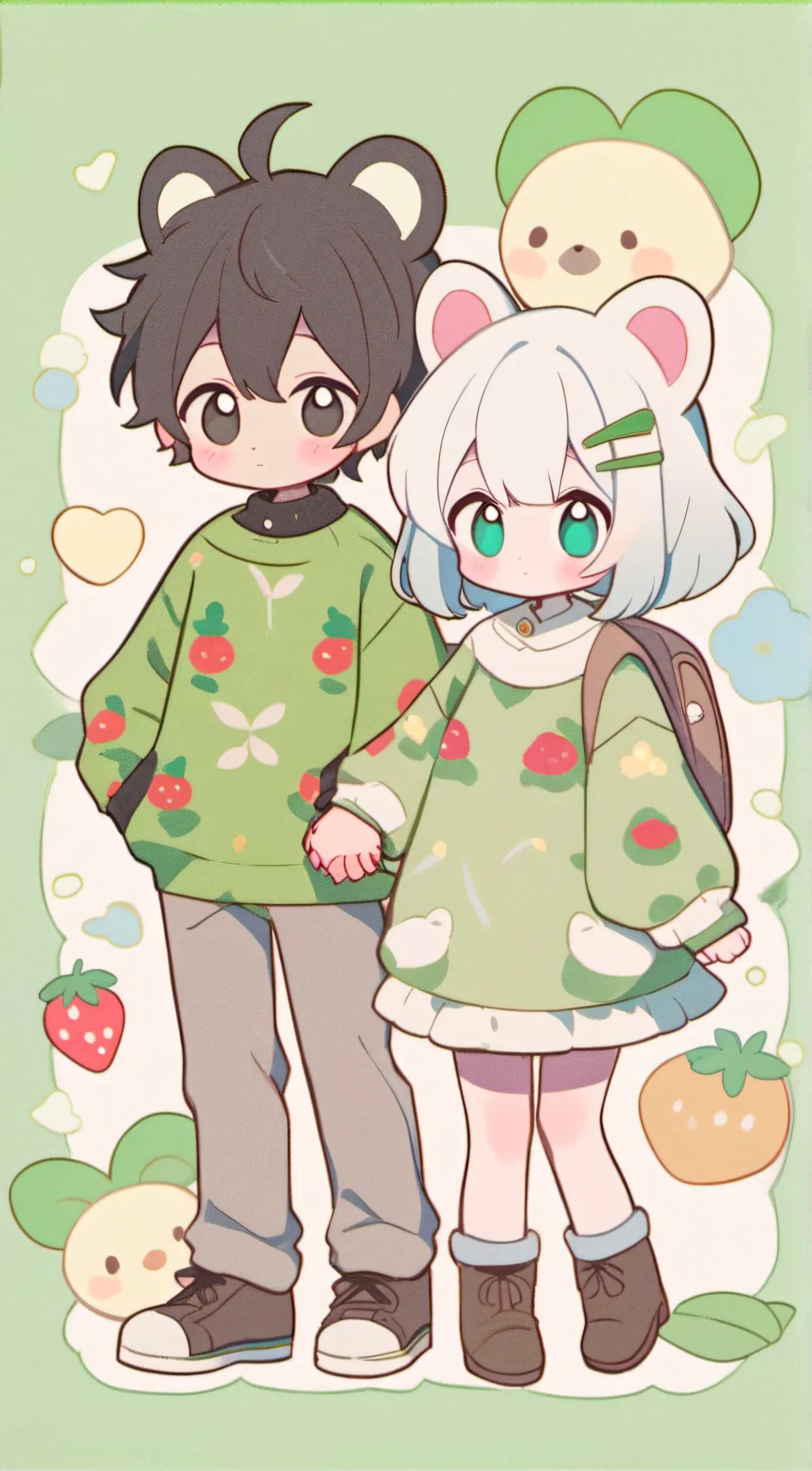 ai character: A + W GC background