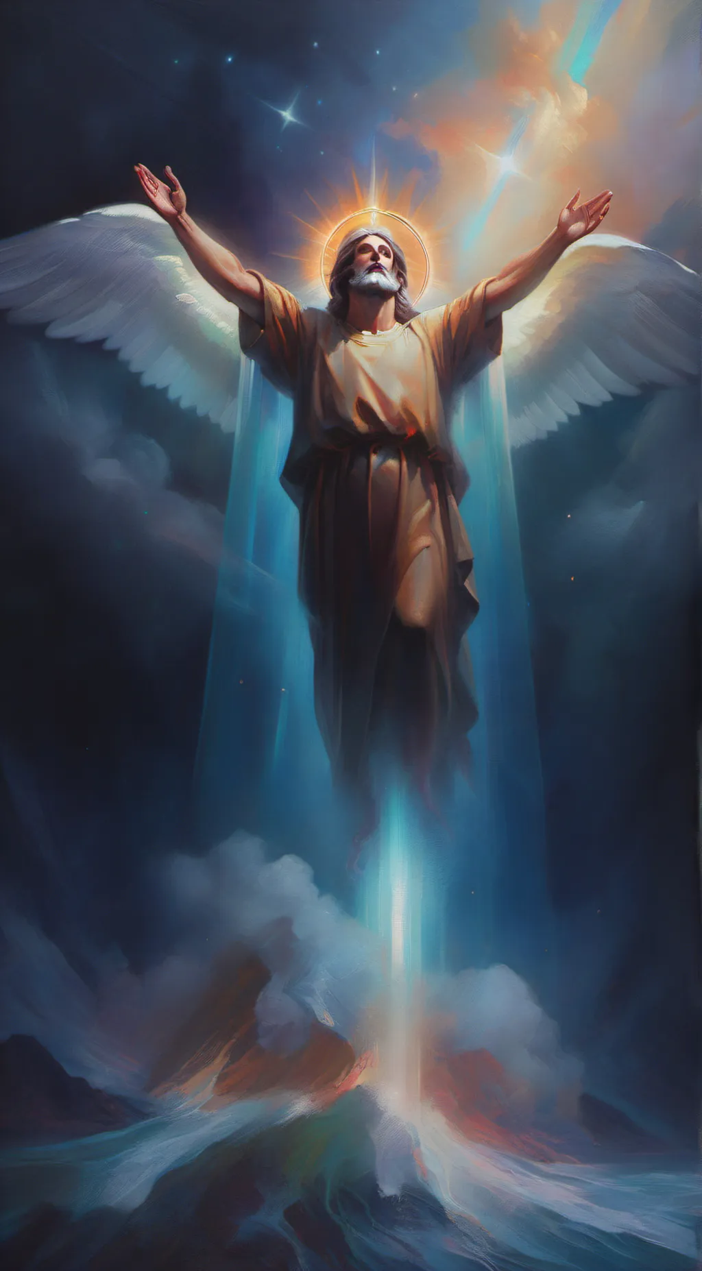 ai character: god background